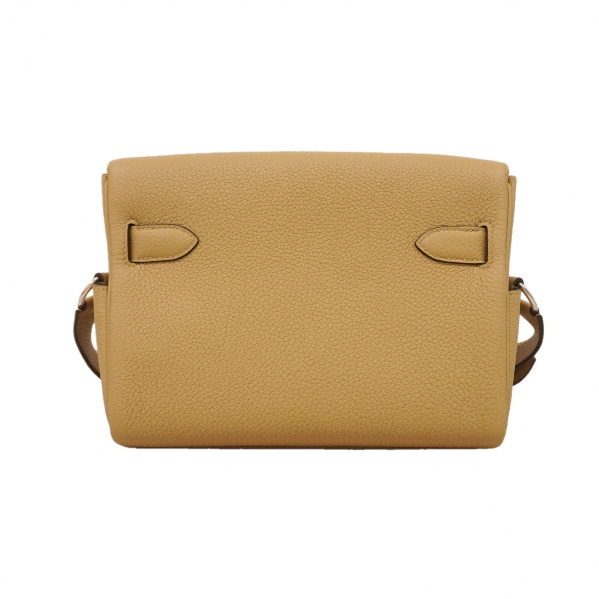 Hermes Beige Togo Leather Shoulder Bag (Pre-Owned)