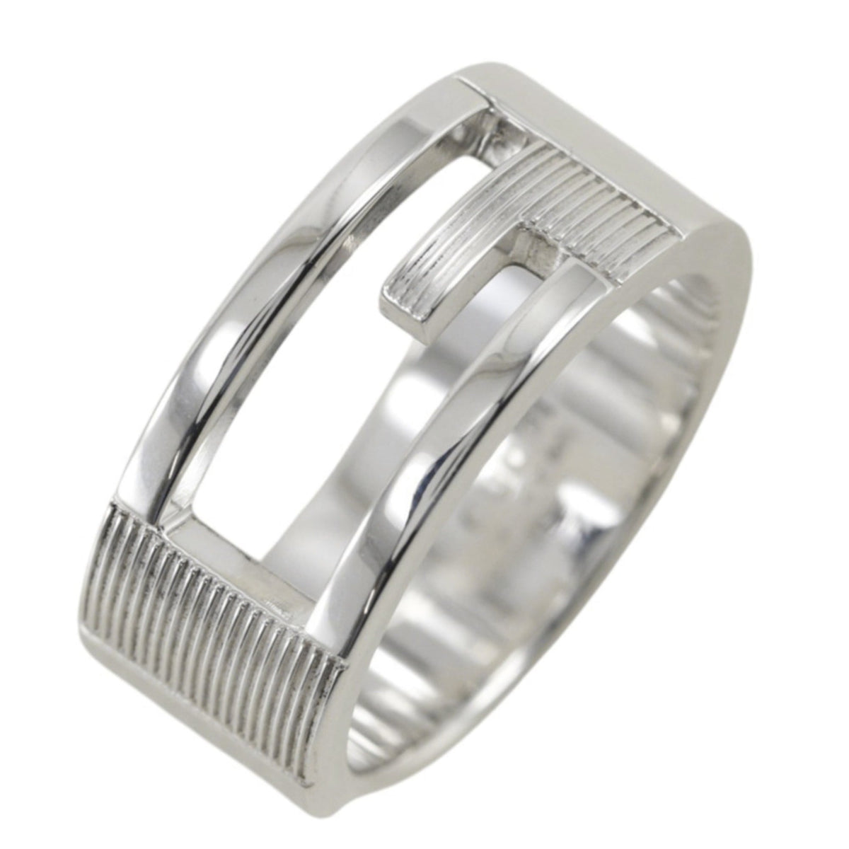 Gucci Silver 925 Band Ring (Pre-Owned)