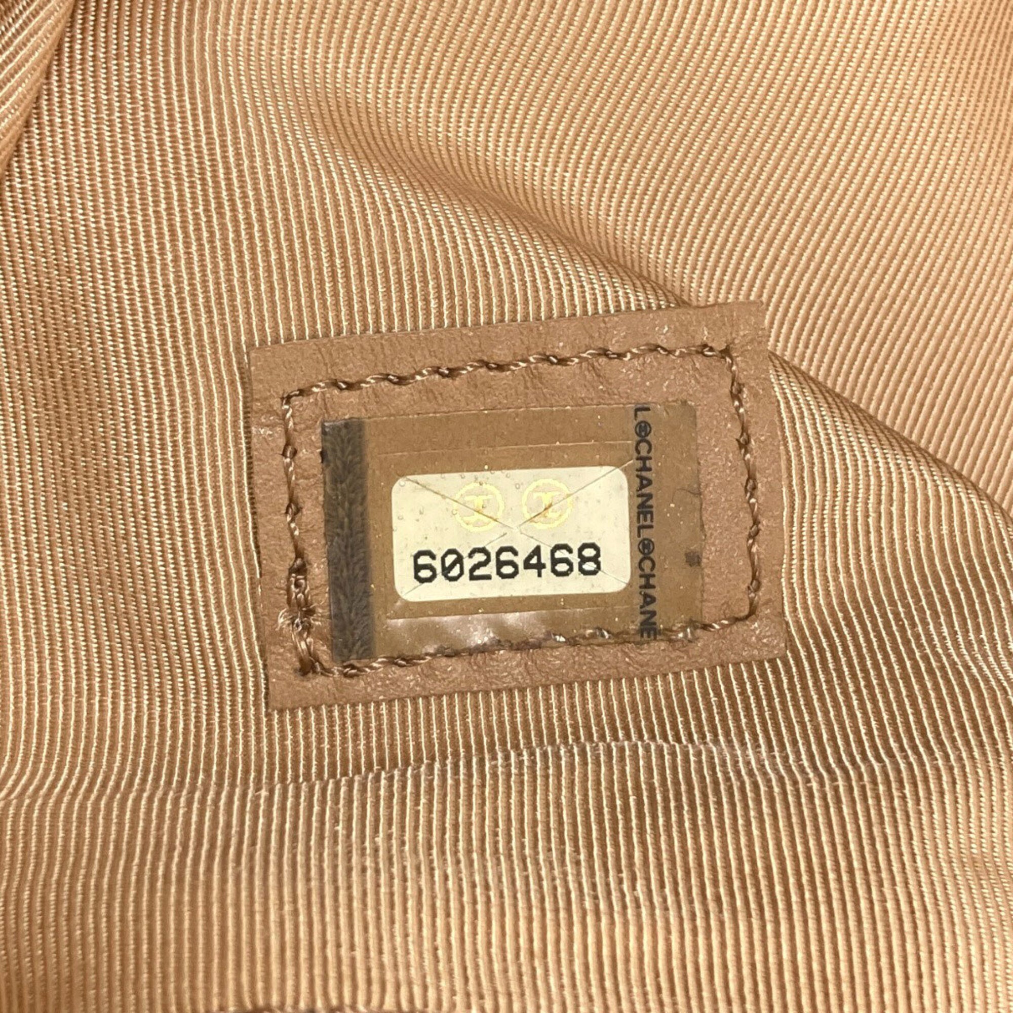 Chanel Beige Leather Tote Bag (Pre-Owned)