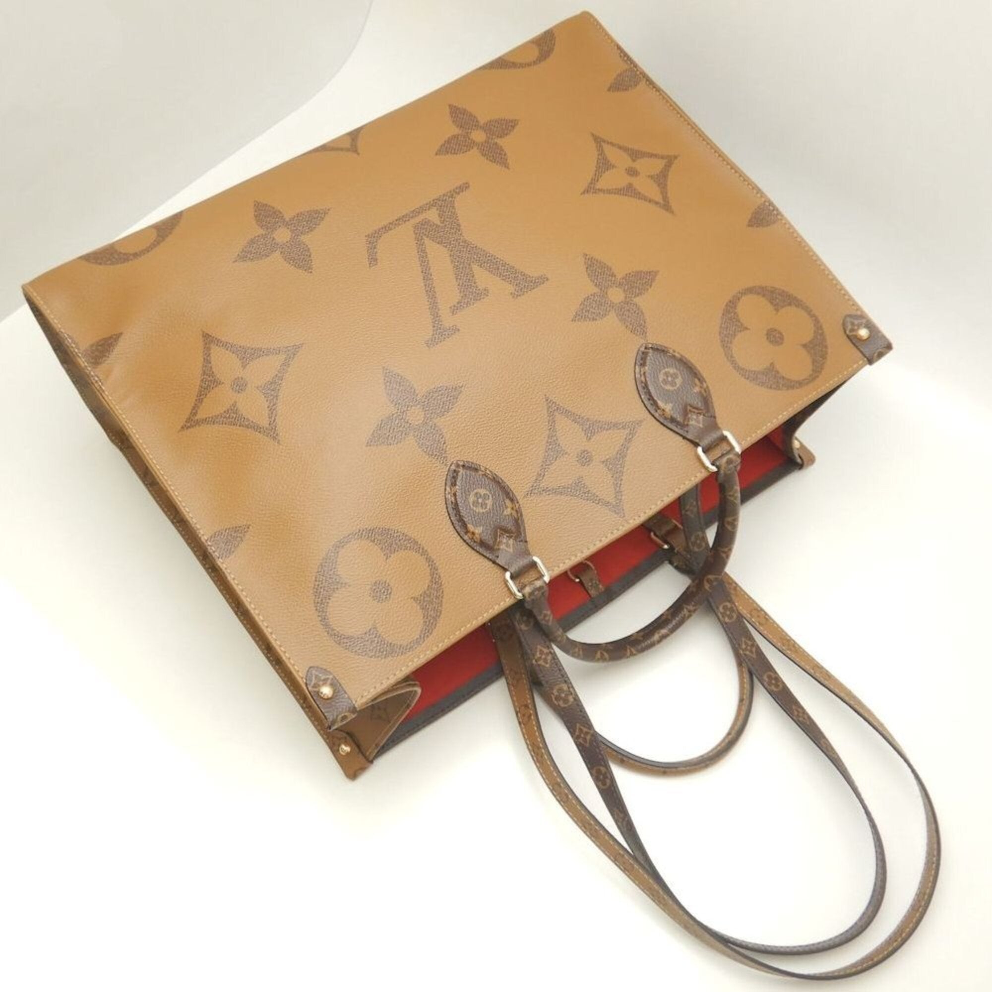 Louis Vuitton Brown Monogram Tote Bag (Pre-Owned)