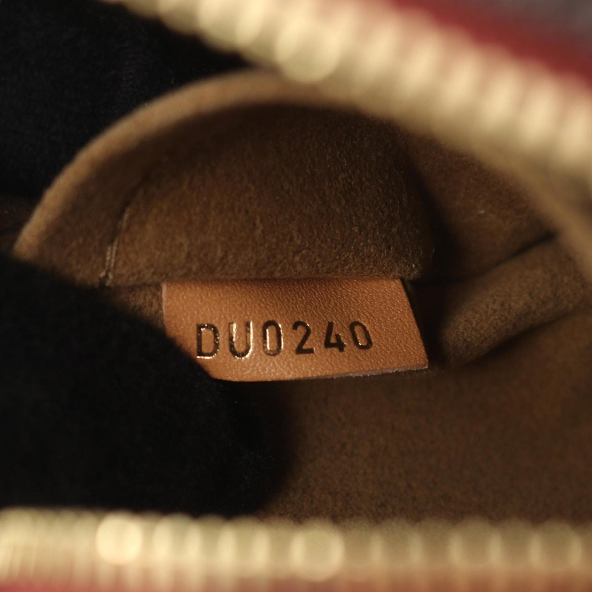 Louis Vuitton Brown Monogram Coated Canvas Handbag Shoulder Bag (Pre-Owned)