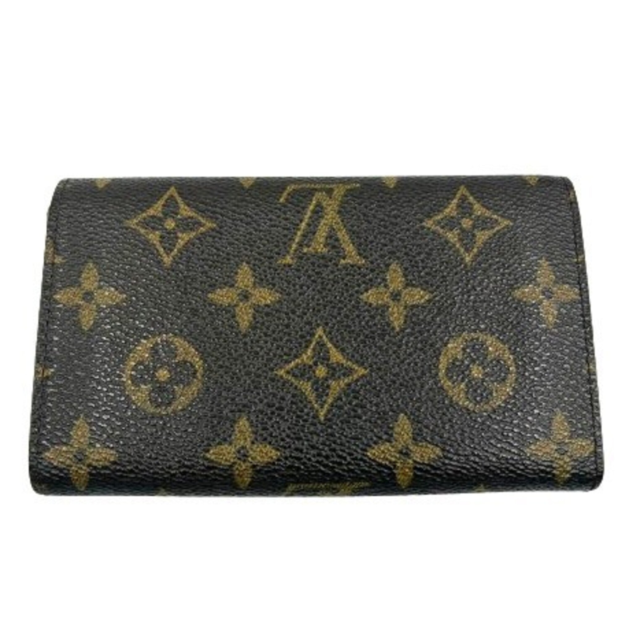 Louis Vuitton Monogram Brown Pvc Coin Purse/Coin Case (Pre-Owned)