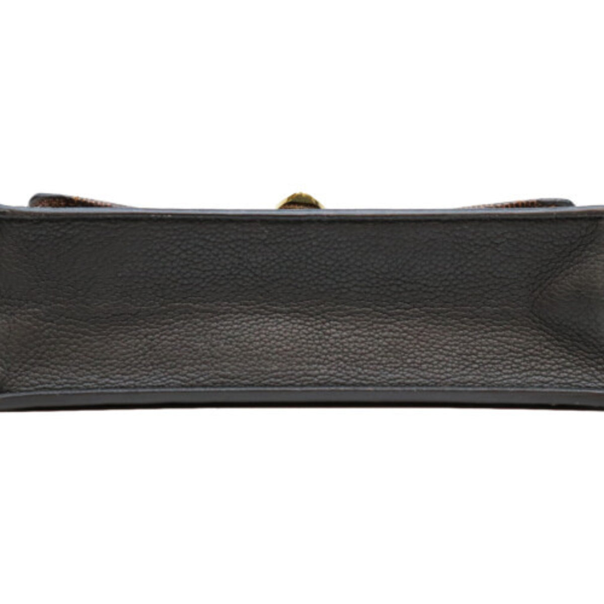 Louis Vuitton Black Brown Damier Canvas Shoulder Bag (Pre-Owned)