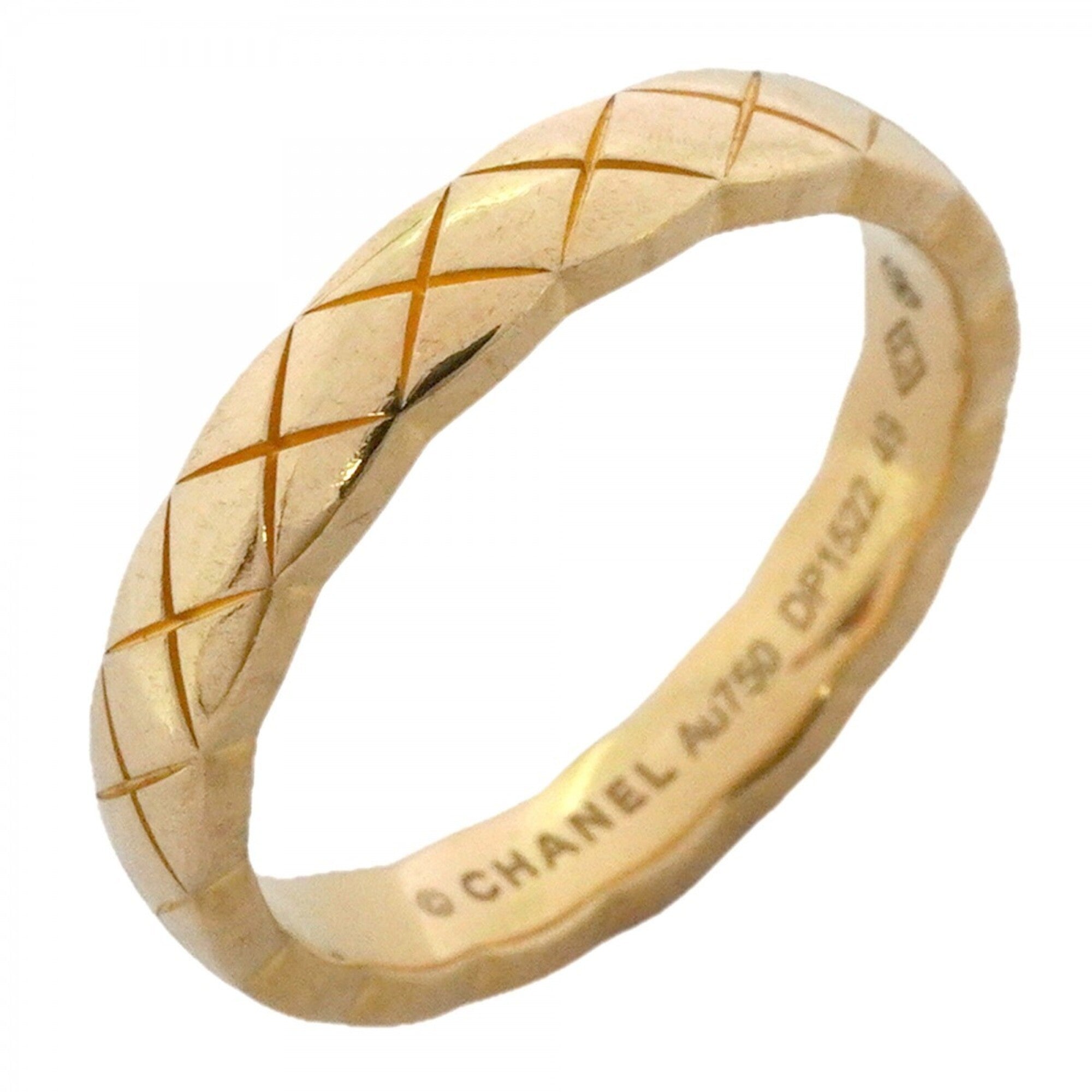Chanel Yellow Gold (18K) Band Ring (Pre-Owned)