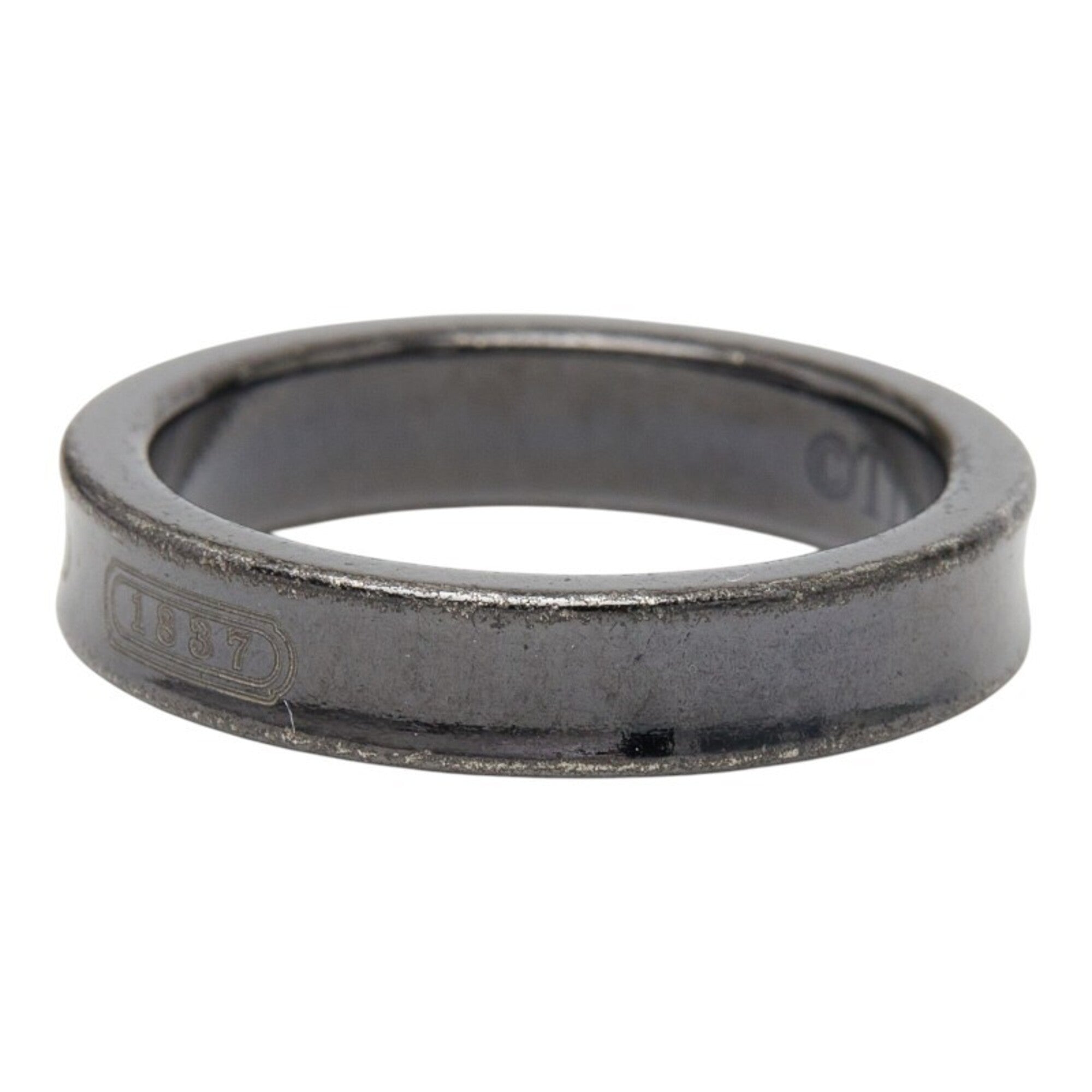 Tiffany Black Titanium Band Ring (Pre-Owned)