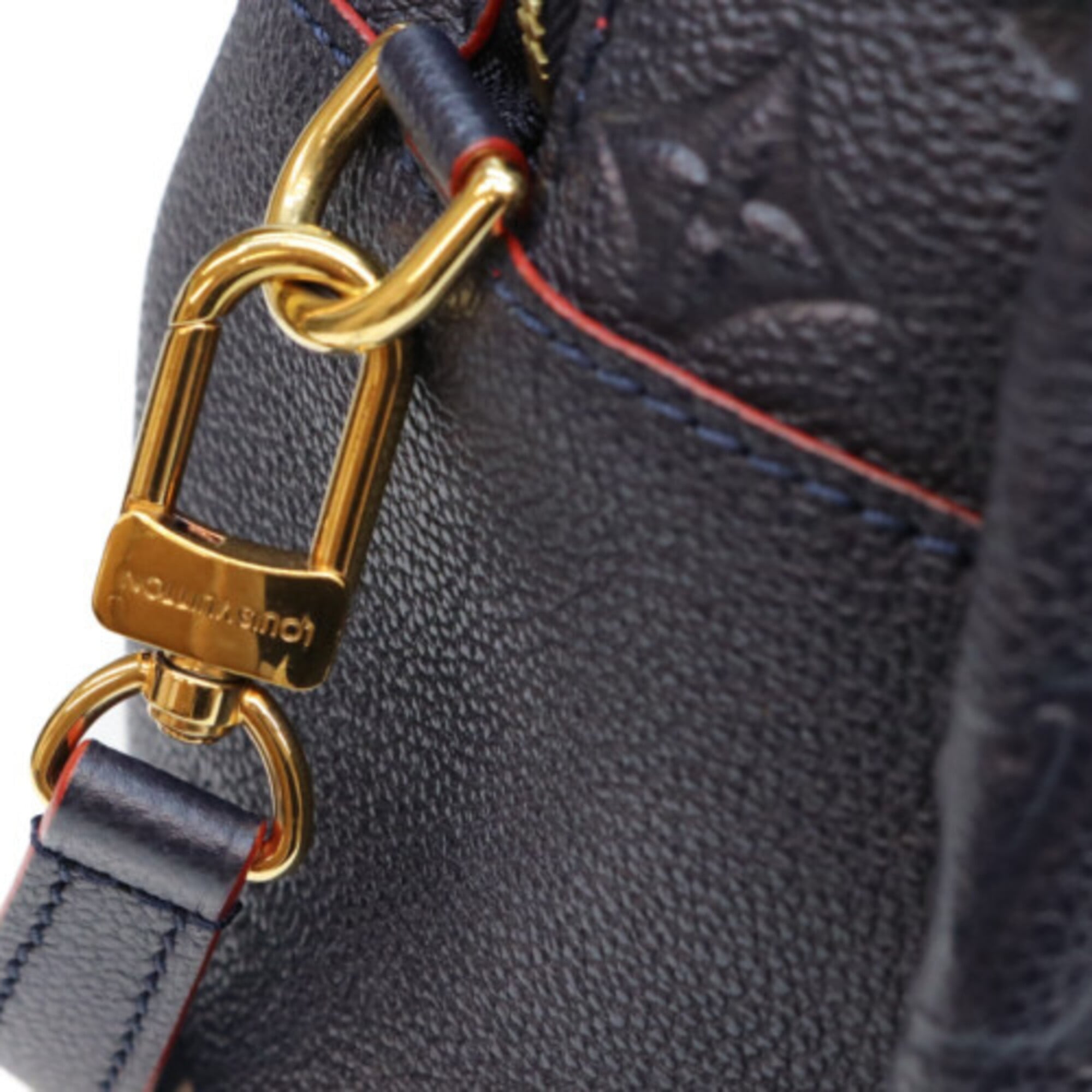 Louis Vuitton Navy Monogram Empreinte Shoulder Bag (Pre-Owned)
