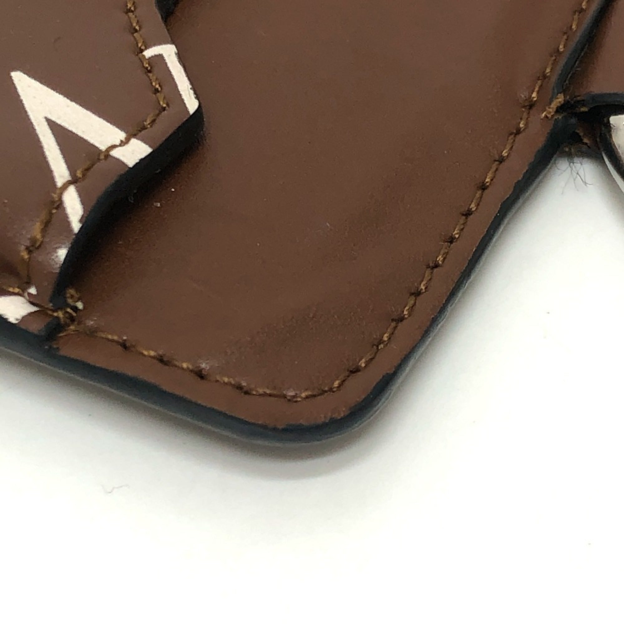 Valentino Brown Leather Shoulder Bag (Pre-Owned)