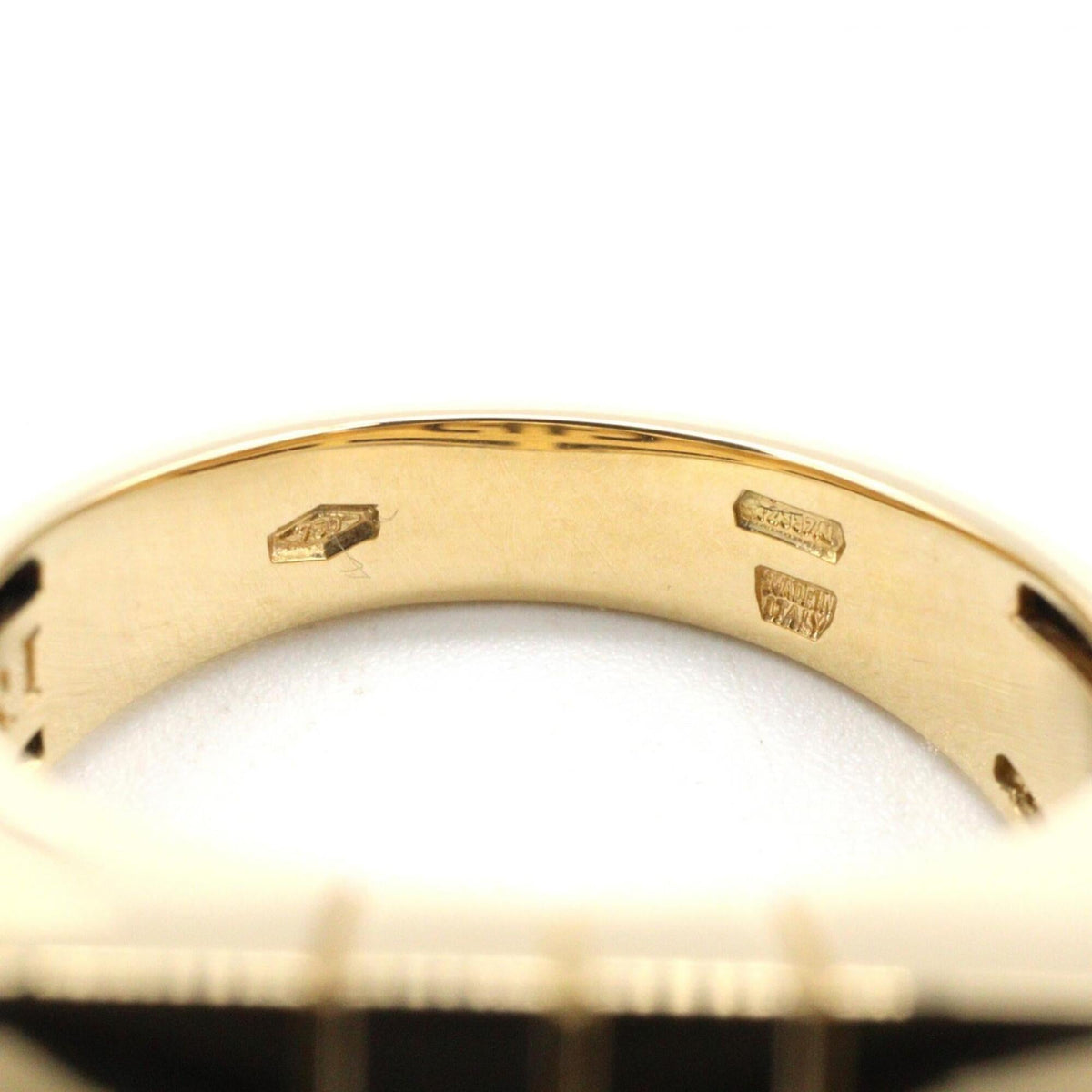 Bvlgari Gold Yellow Gold (18K) Band Ring (Pre-Owned)