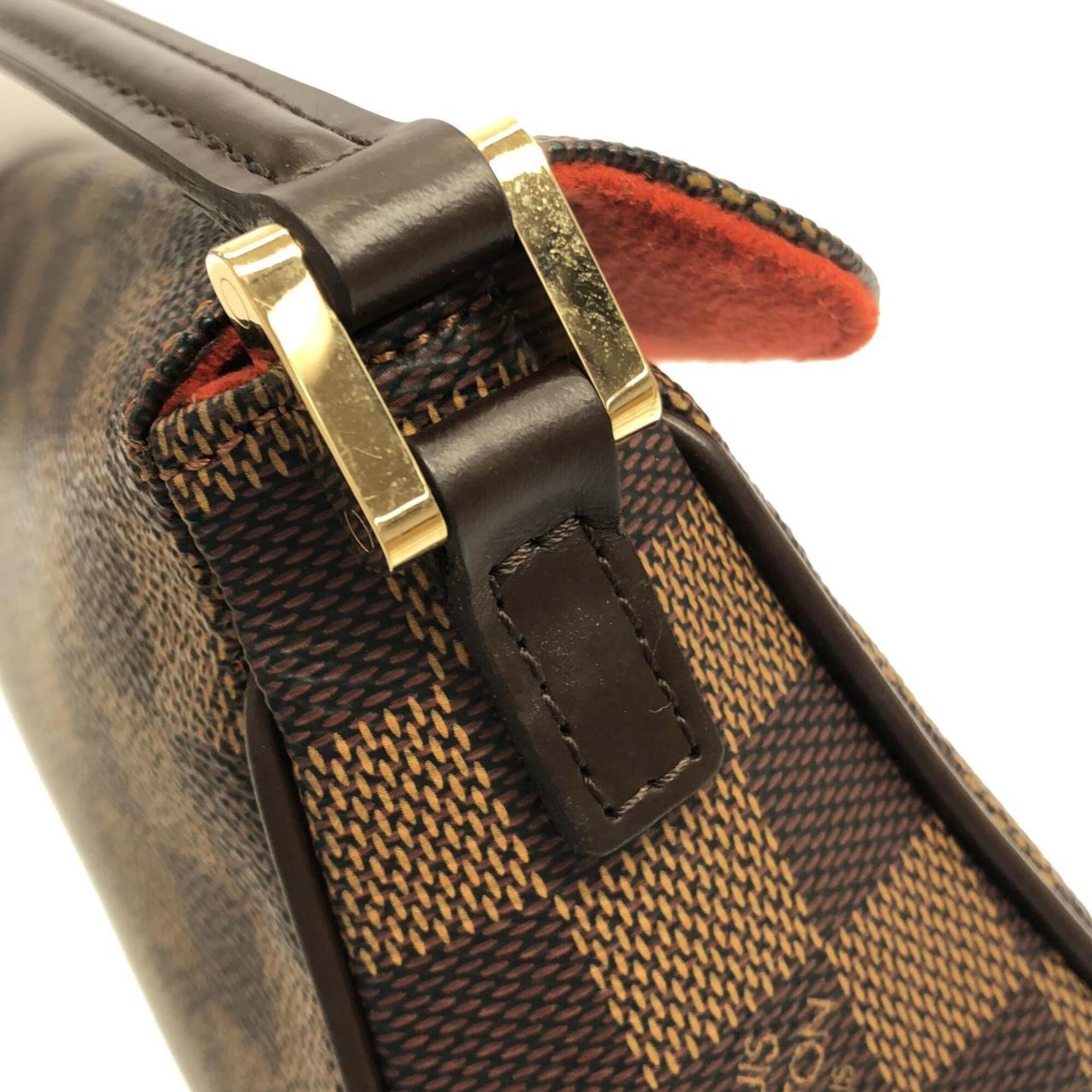 Louis Vuitton Brown Coated Canvas Shoulder Bag (Pre-Owned)