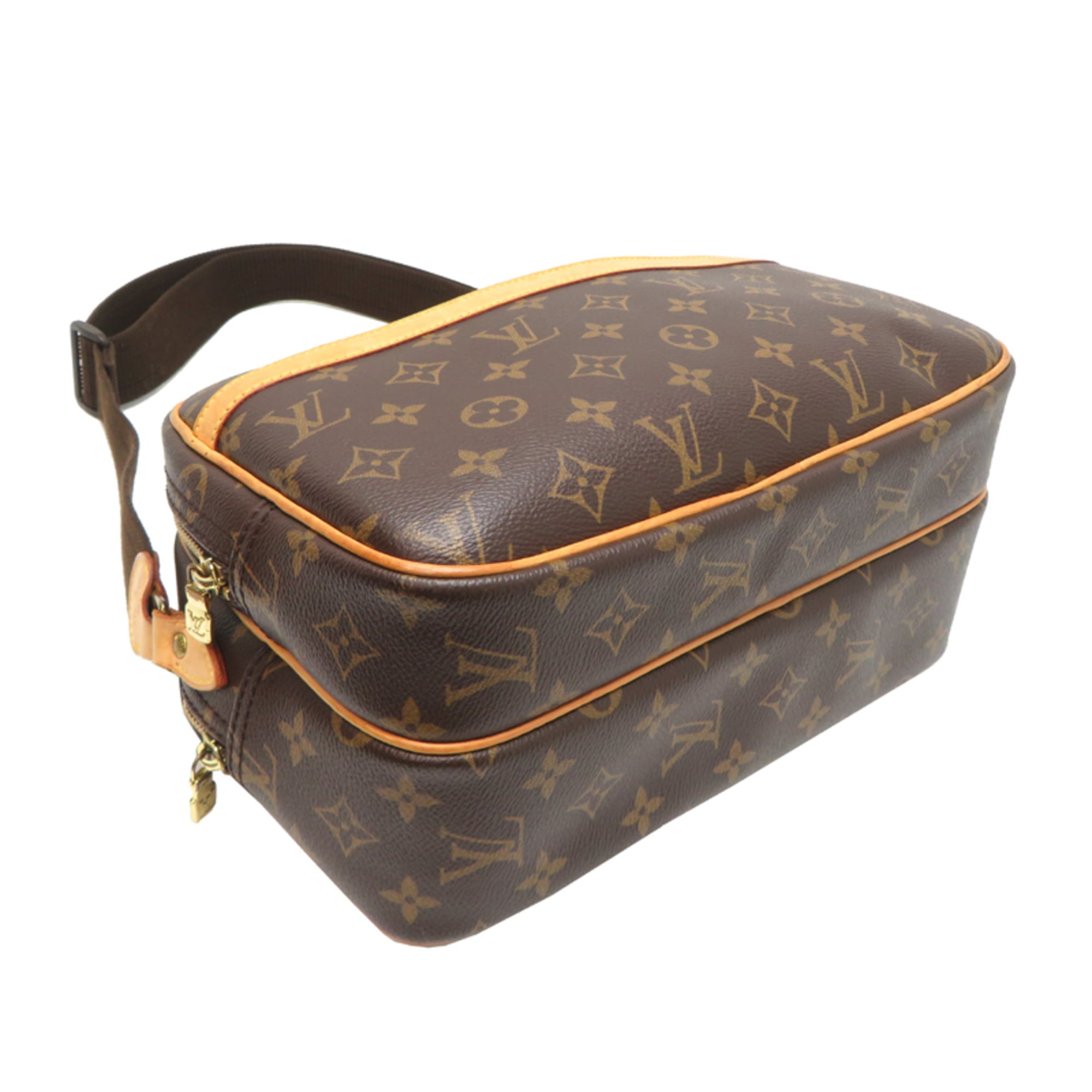 Louis Vuitton Brown Monogram Shoulder Bag (Pre-Owned)