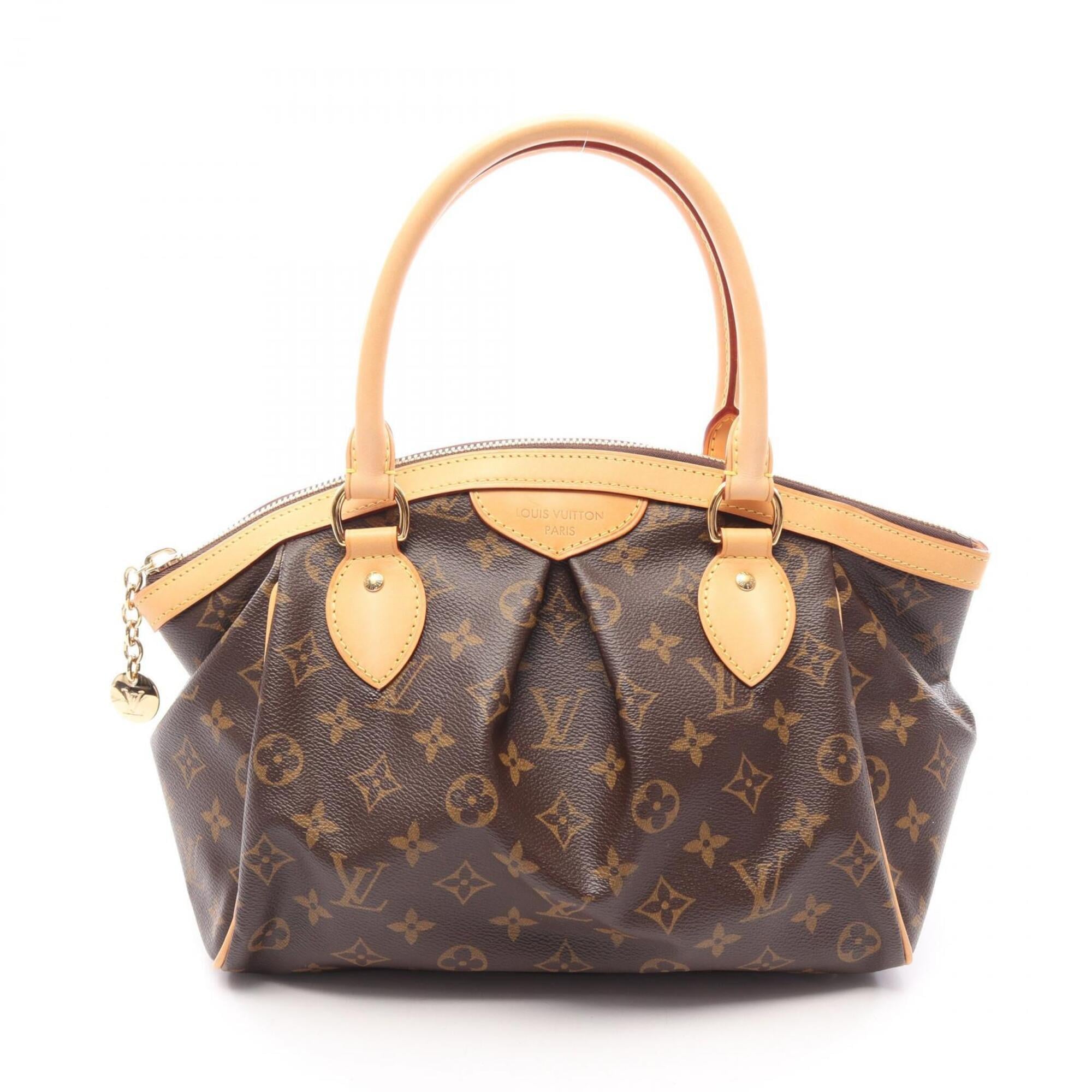 Louis Vuitton Brown Pvc Leather Handbag (Pre-Owned)