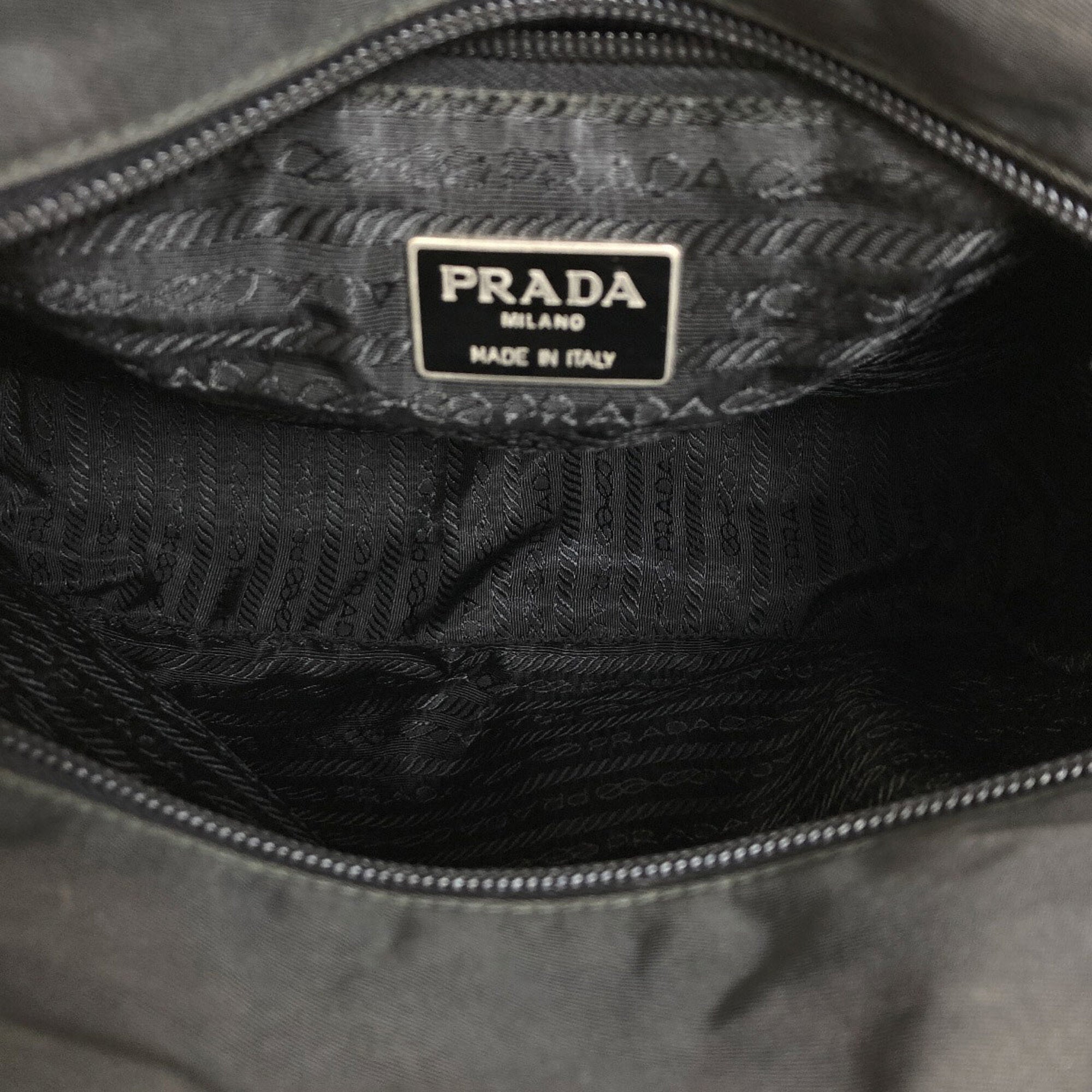 Prada Black Nylon Tote Bag (Pre-Owned)