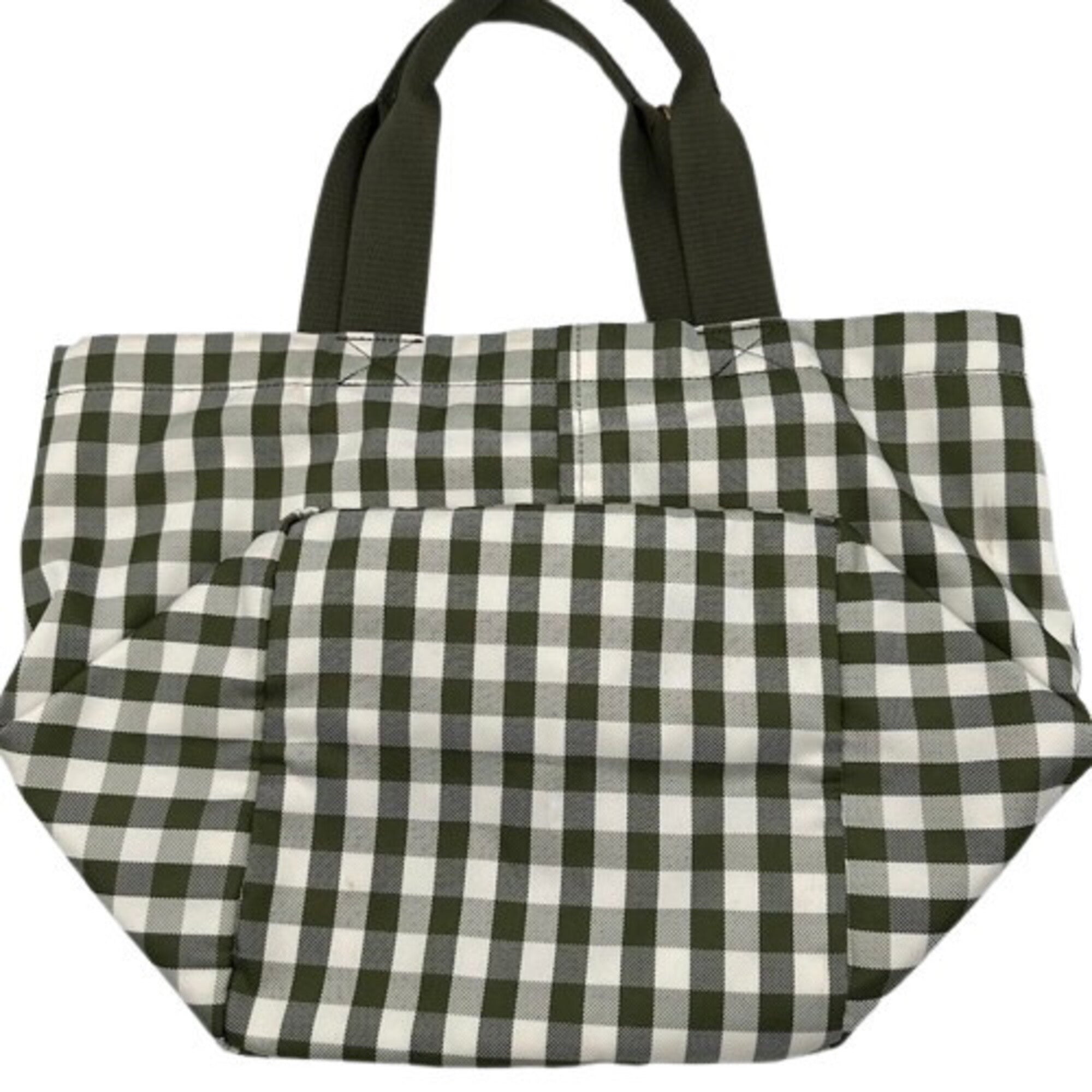 Tory Burch Green Nylon Canvas Tote Bag (Pre-Owned)