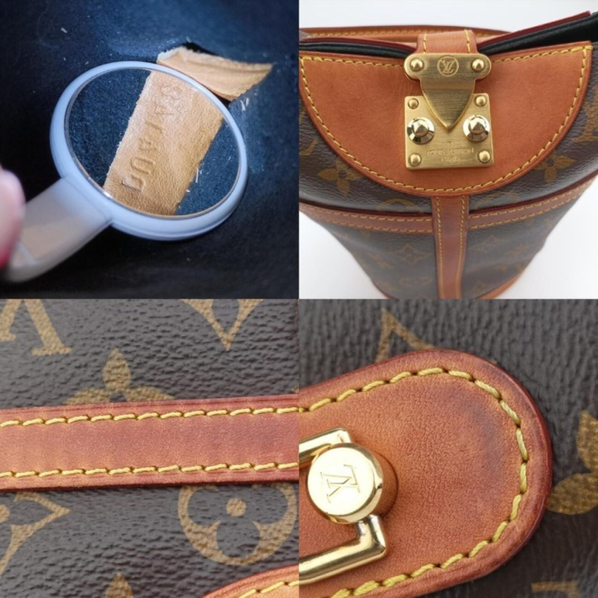 Louis Vuitton Brown Monogram Monogram Handbag Shoulder Bag (Pre-Owned)