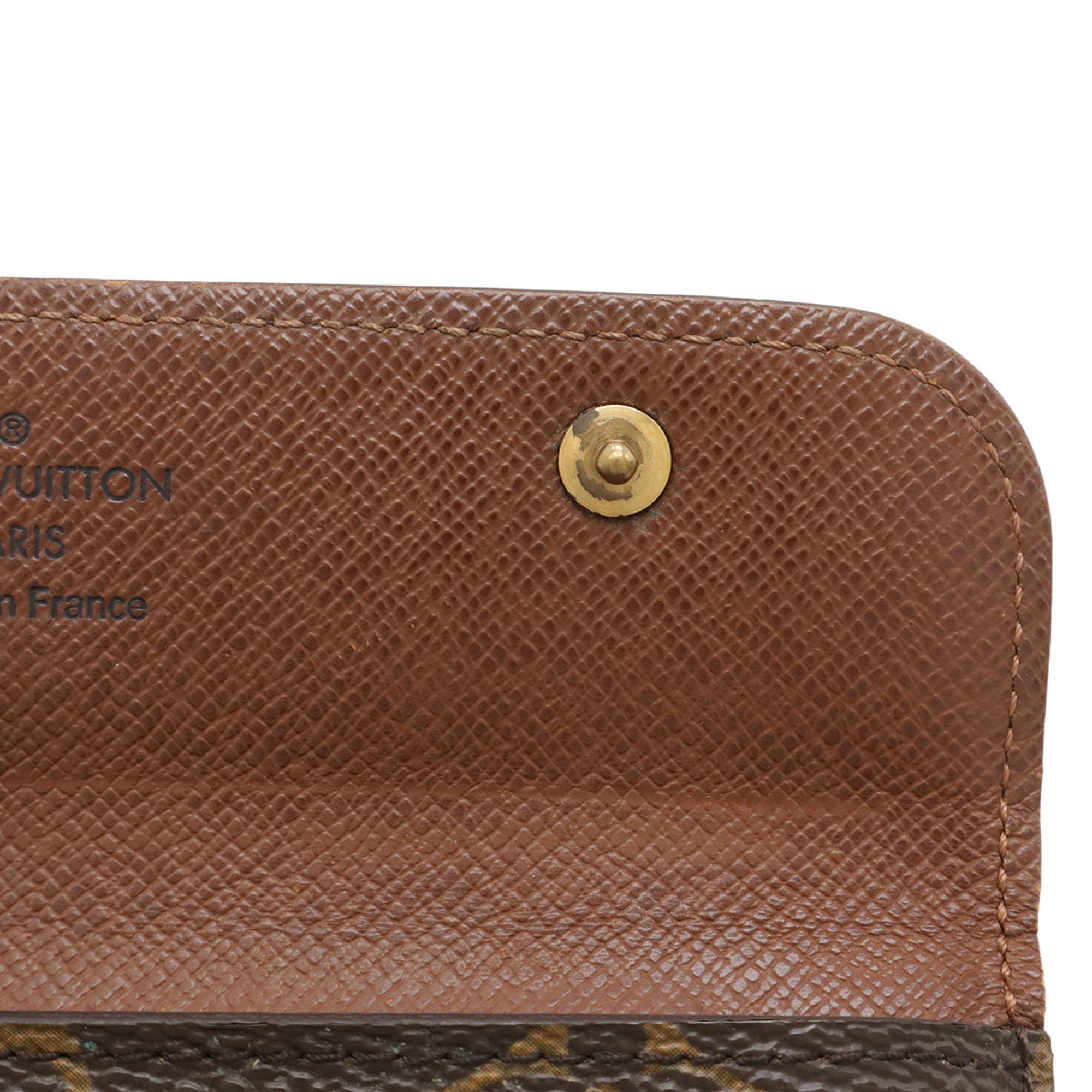 Louis Vuitton Brown Monogram Monogram Coin Purse/Coin Case (Pre-Owned)