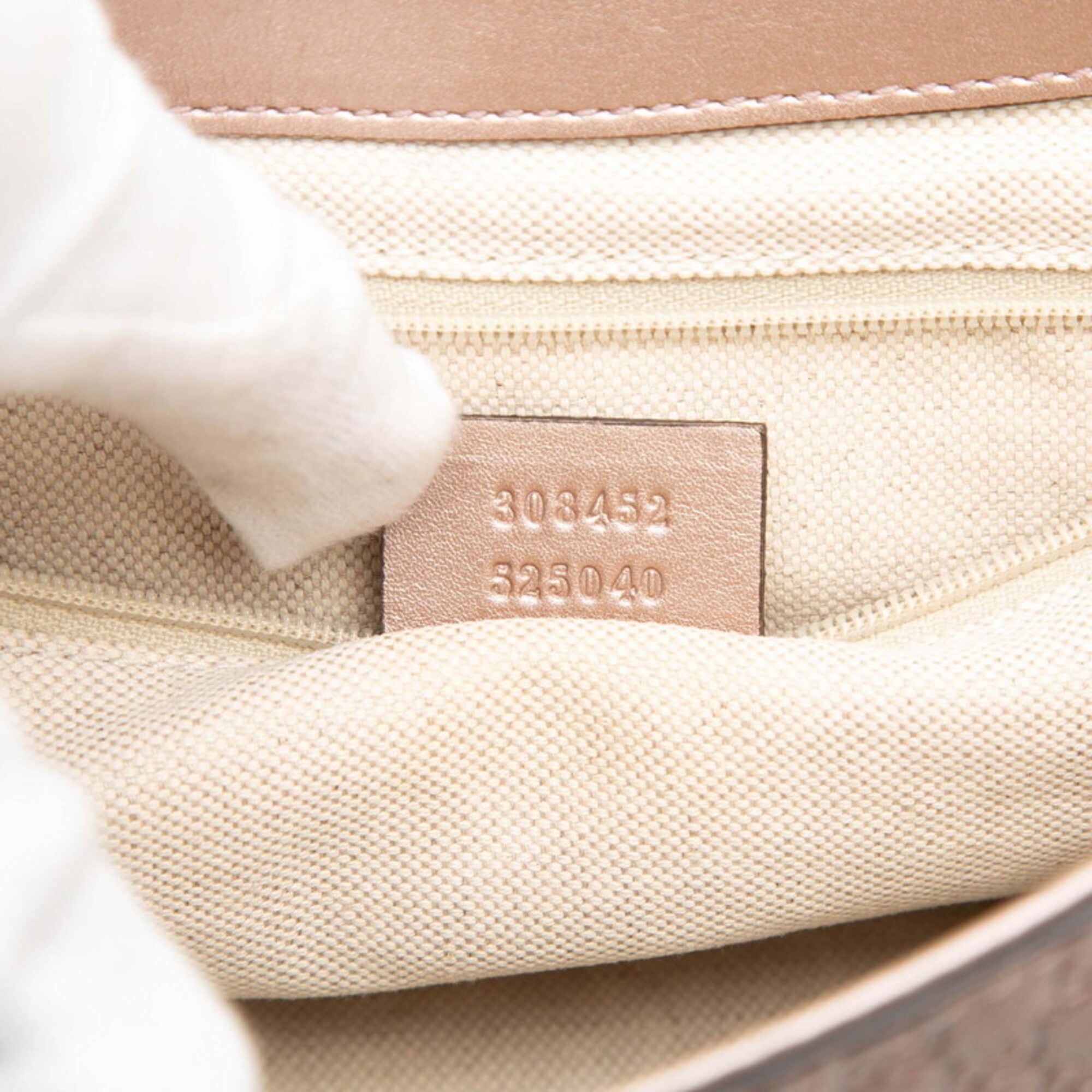Gucci Pink Leather Shoulder Bag (Pre-Owned)