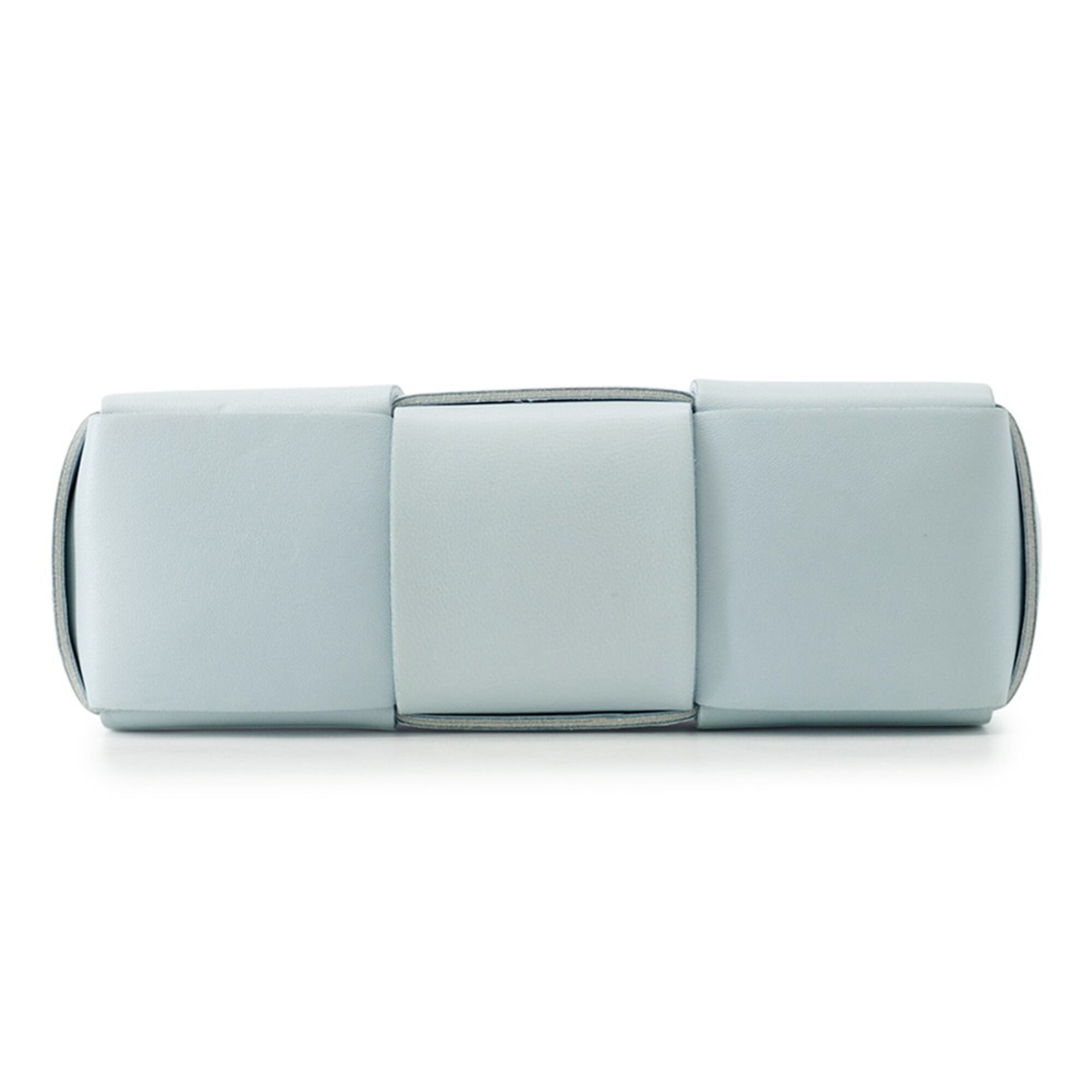 Bottega Veneta Light Blue Leather Handbag (Pre-Owned)