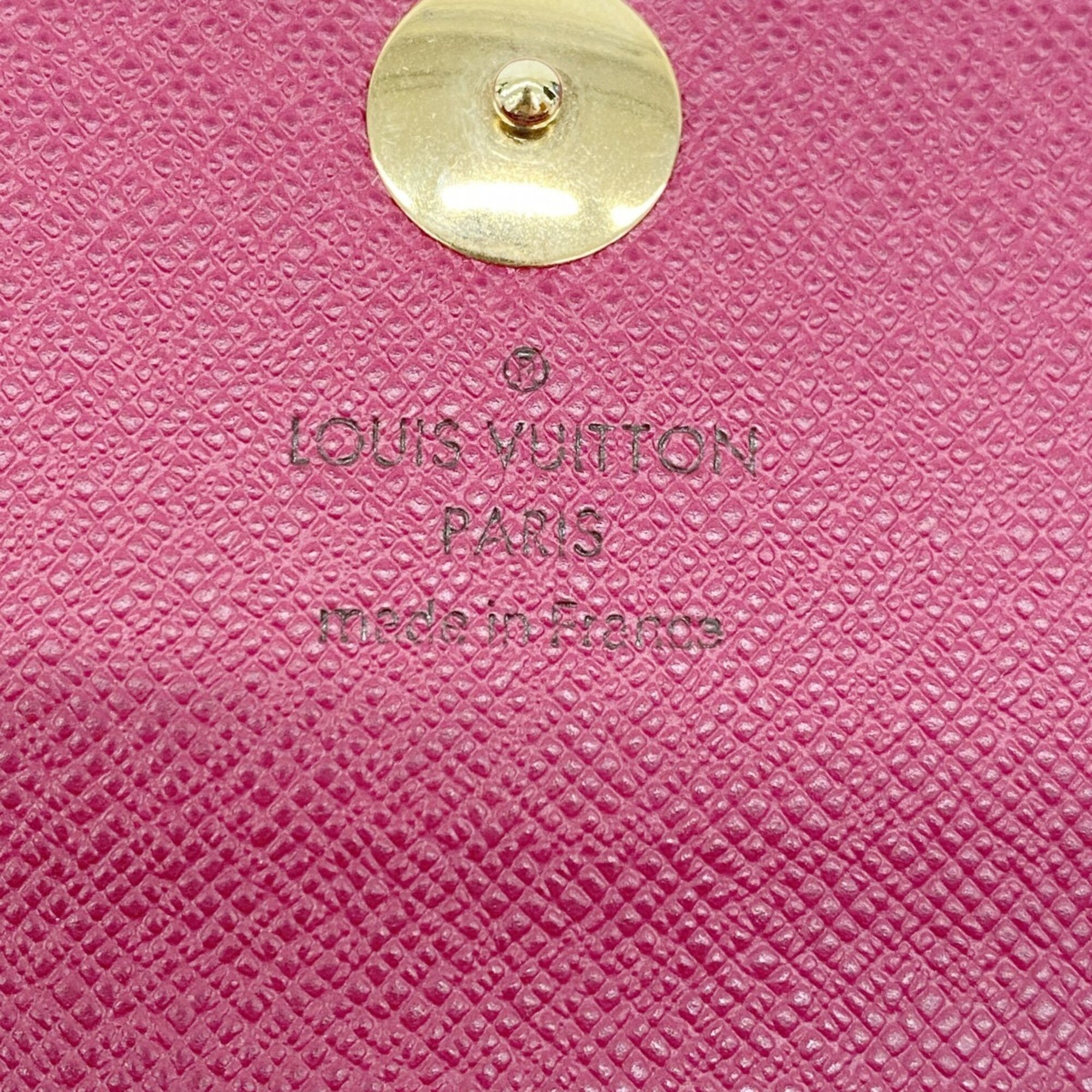 Louis Vuitton Blanc Figue Long Wallet (Bi-Fold) (Pre-Owned)