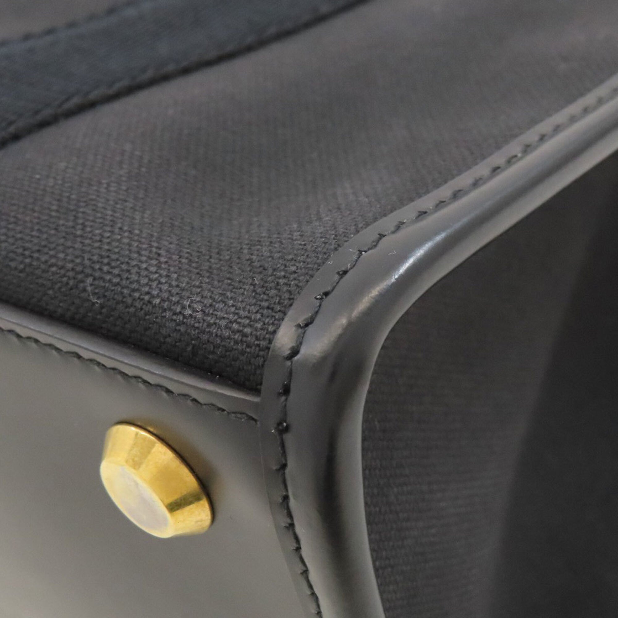 Balenciaga Black Canvas Handbag (Pre-Owned)