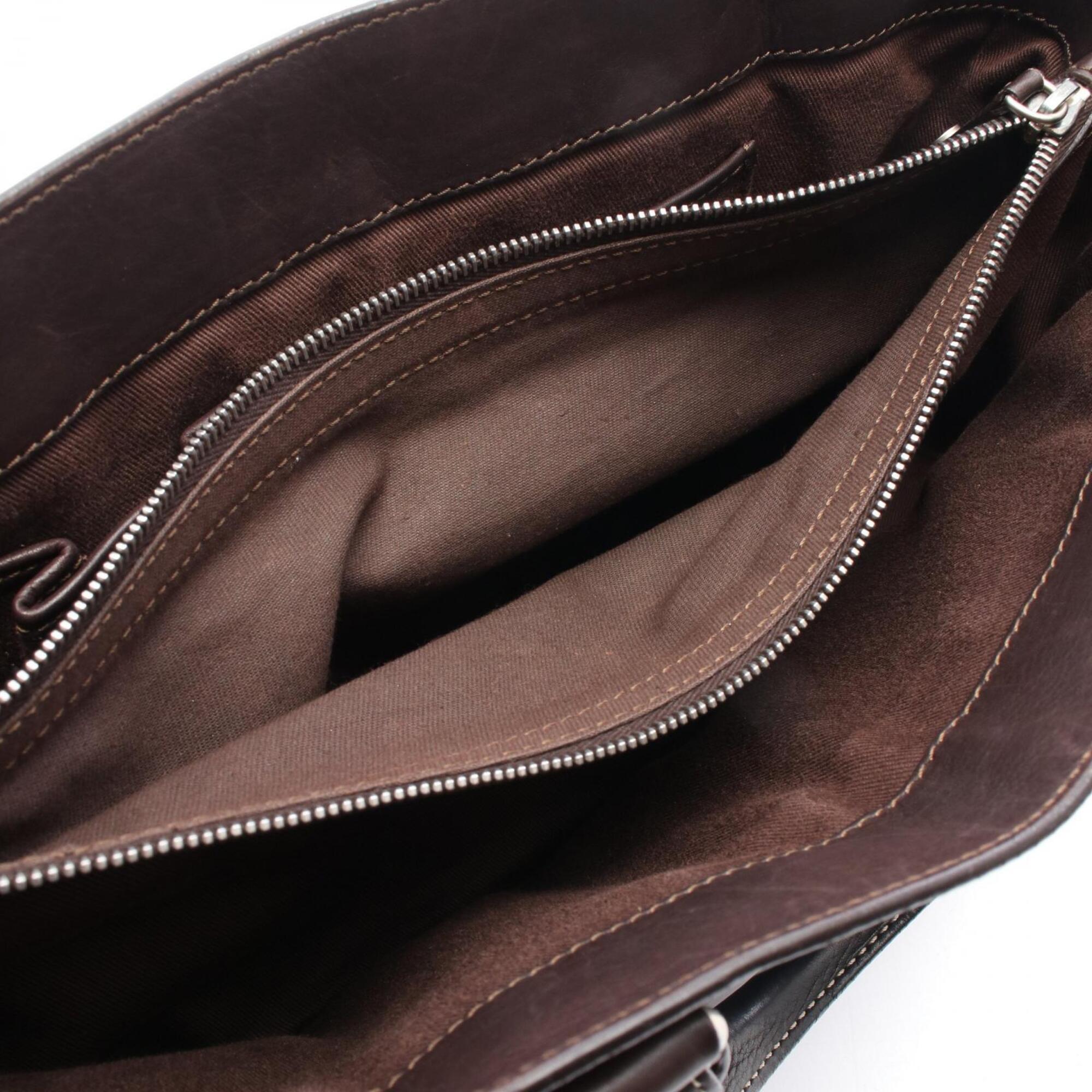 Celine Brown Leather Handbag (Pre-Owned)