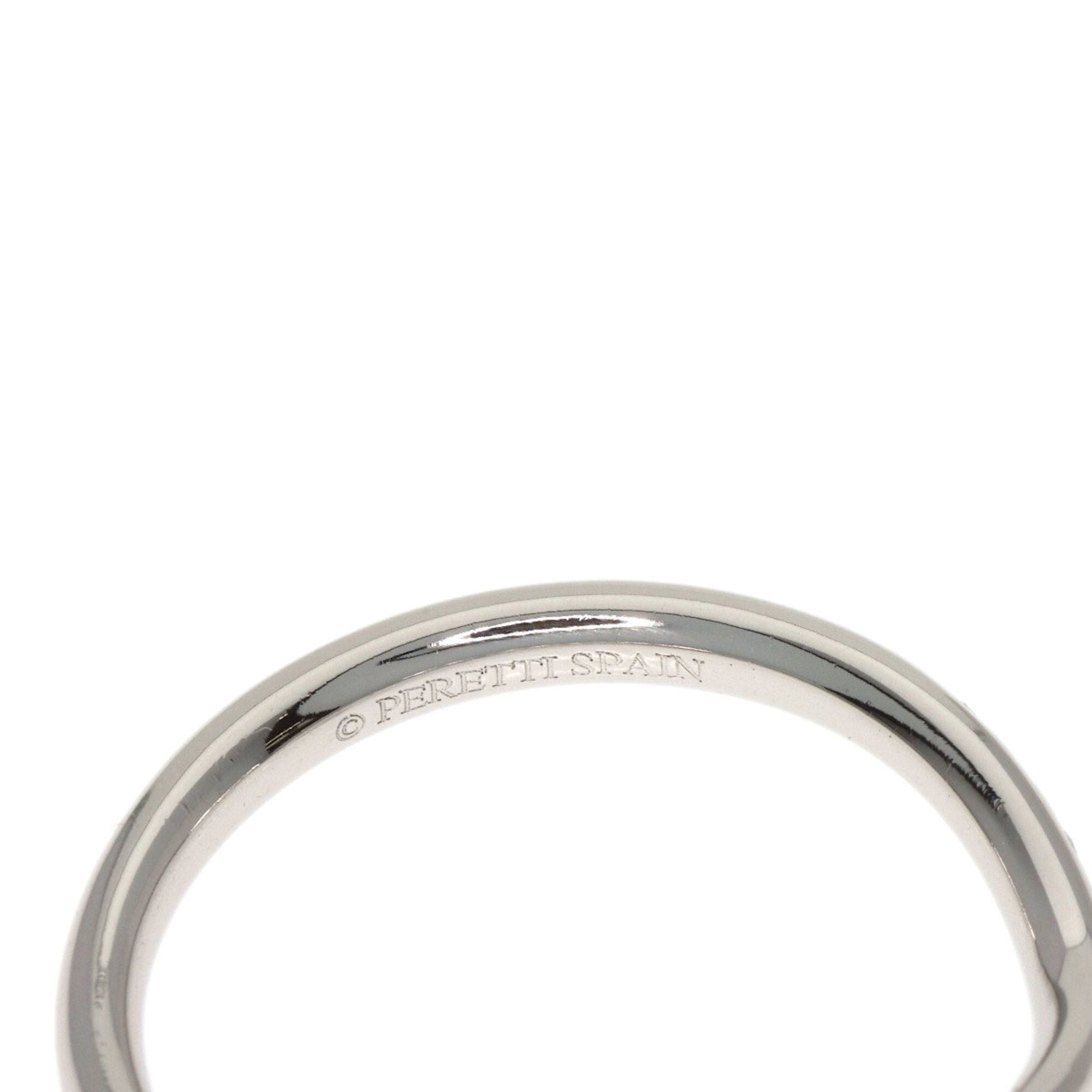 Tiffany Platinum Platinum 950 Band Ring (Pre-Owned)
