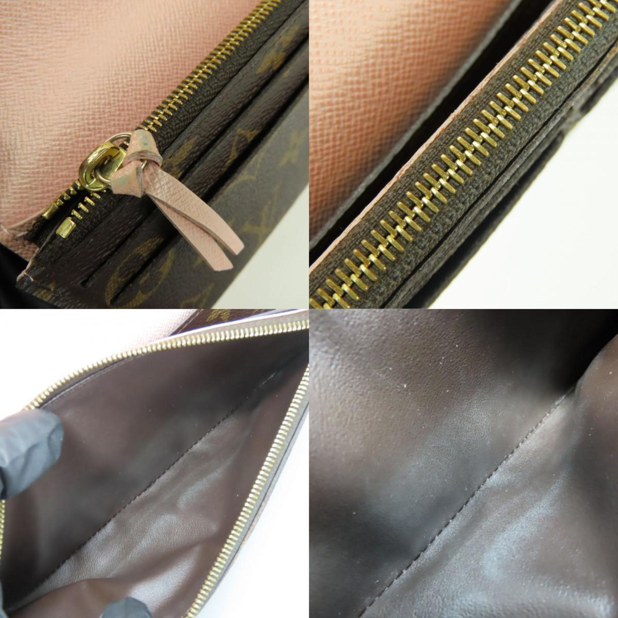 Louis Vuitton Brown Rose Ballerine Monogram Long Wallet (Bi-Fold) (Pre-Owned)