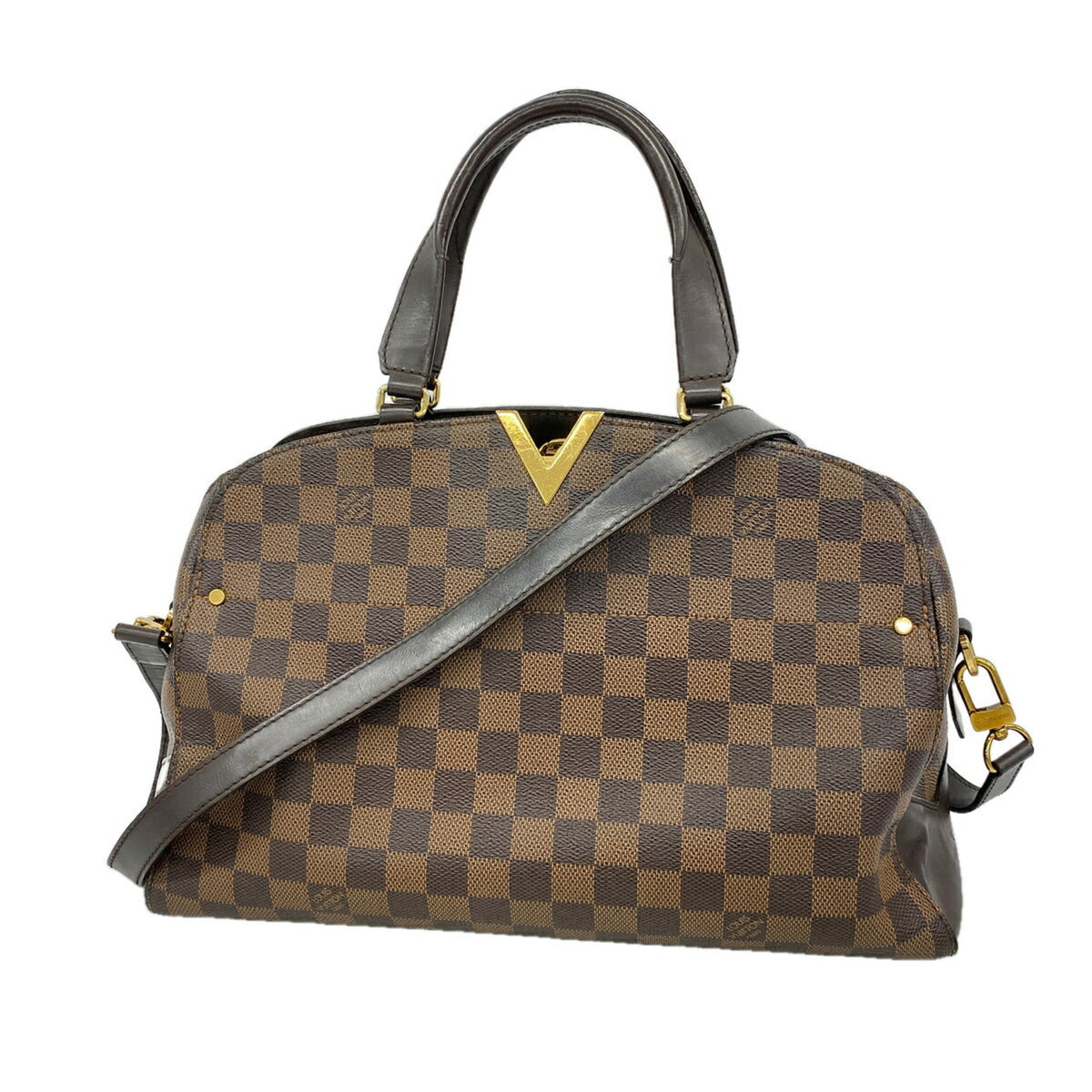 Louis Vuitton Ebene Handbag (Pre-Owned)