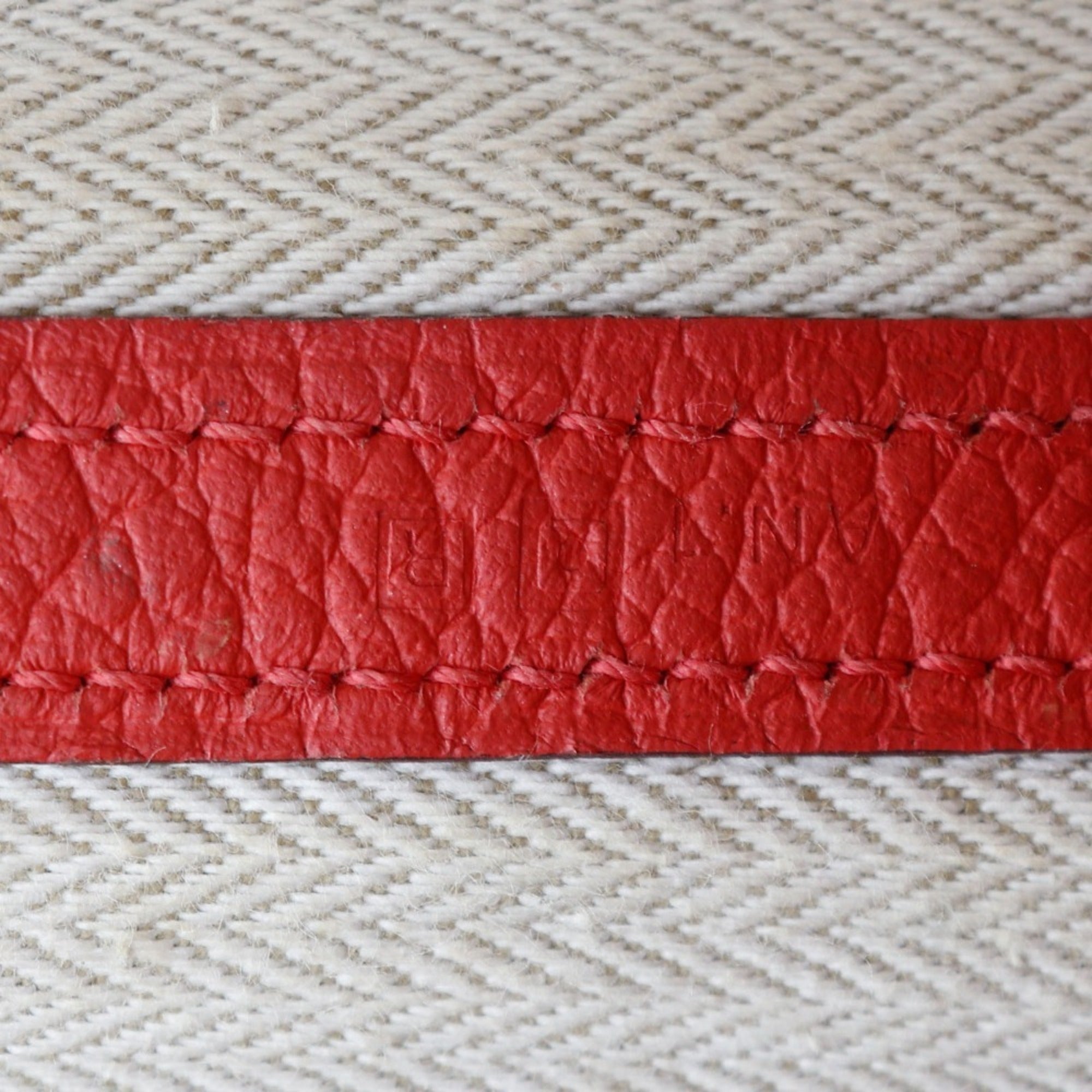 Hermes Red Color Negonda Leather Tote Bag (Pre-Owned)