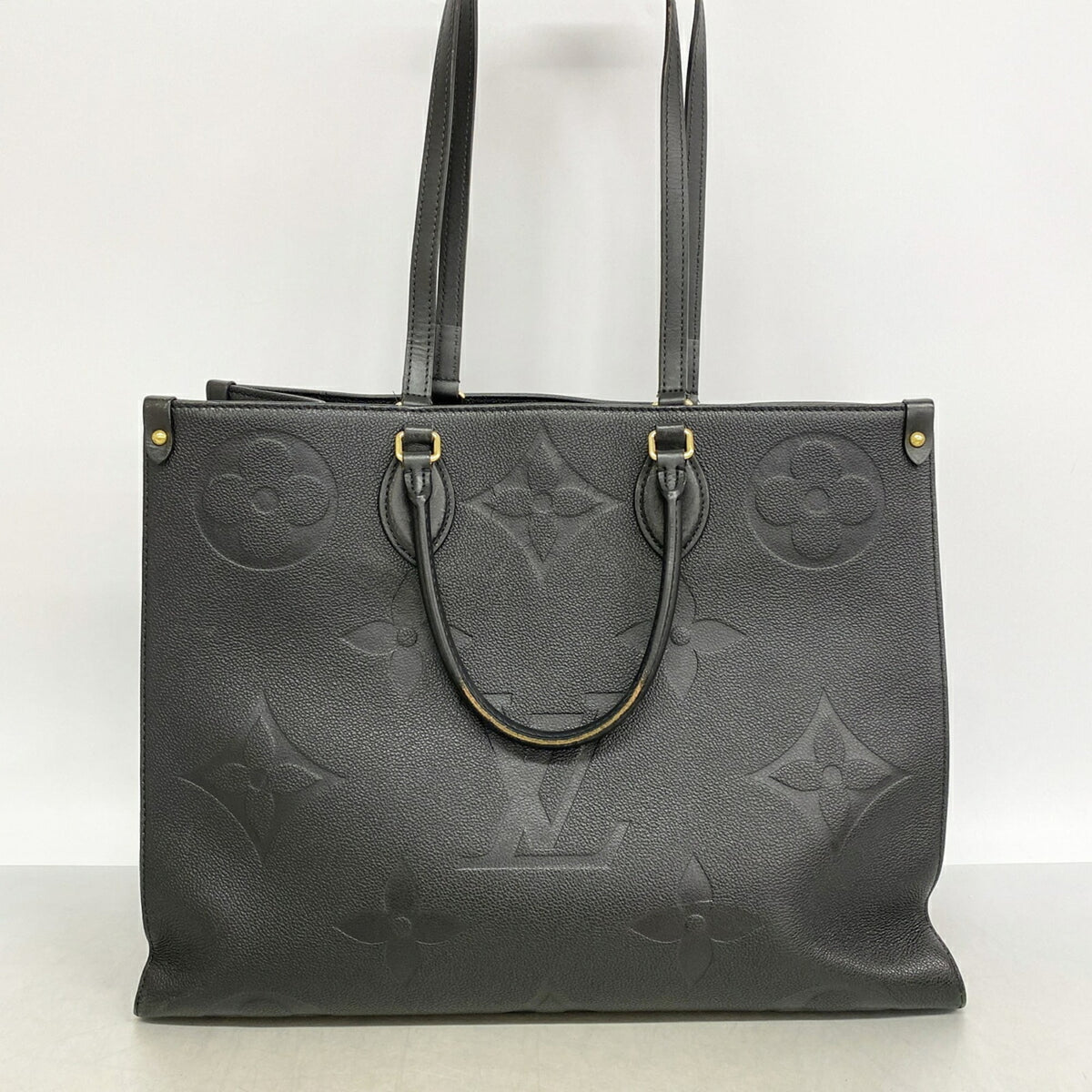 Louis Vuitton Noir Tote Bag (Pre-Owned)