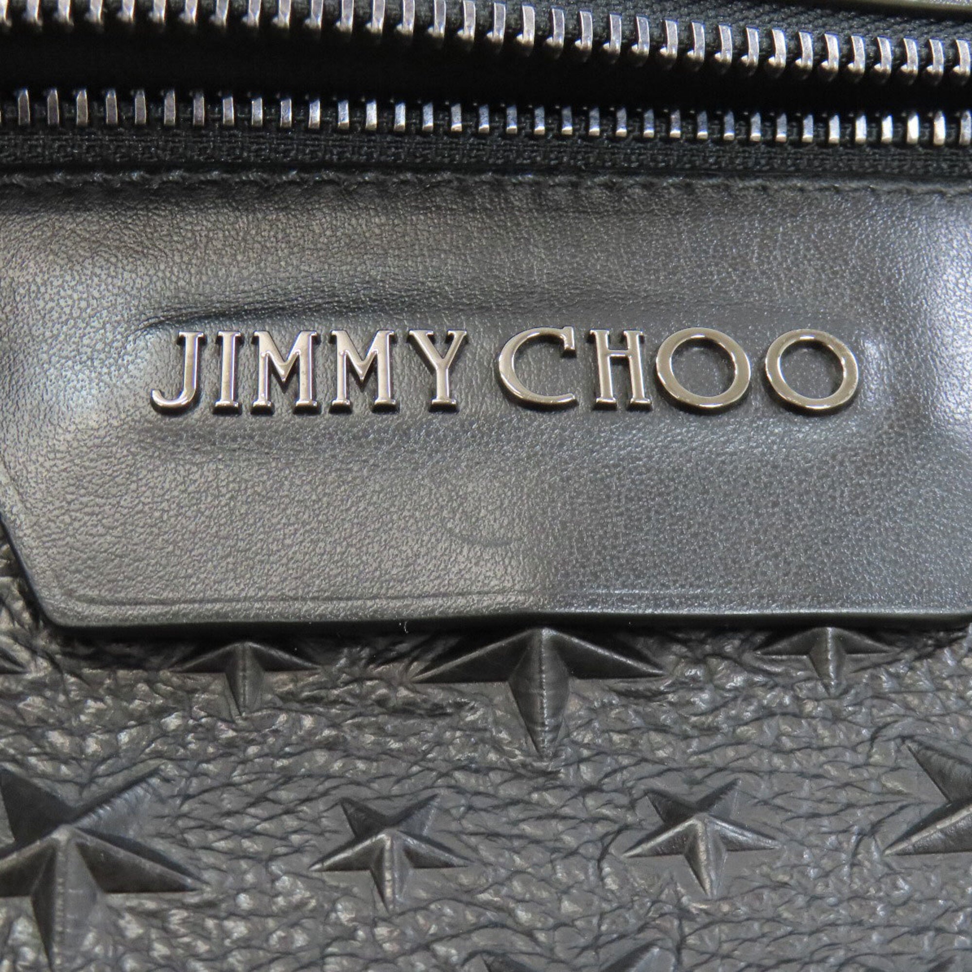 Jimmy Choo Black Leather Sling Bag (Pre-Owned)