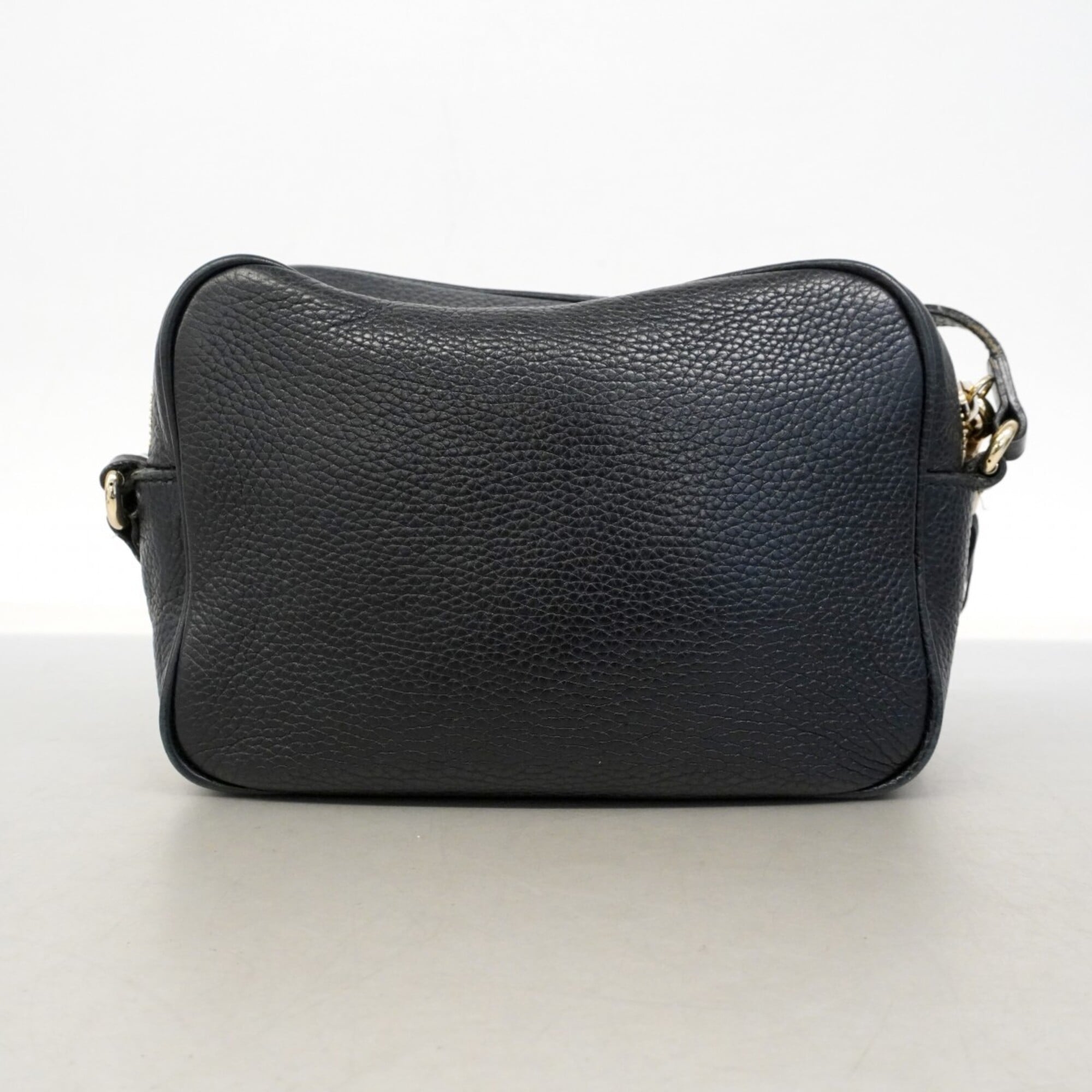 Gucci Black Leather Shoulder Bag (Pre-Owned)