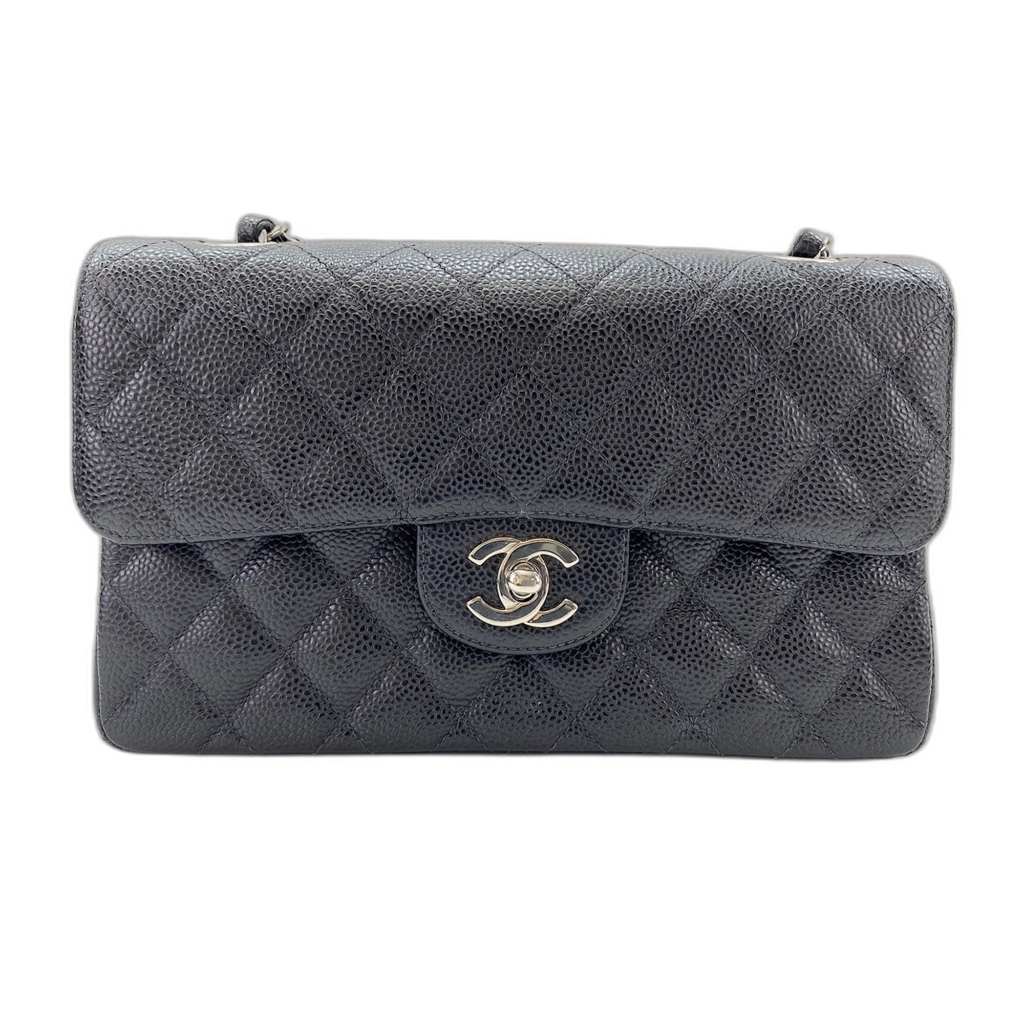 Chanel Matelasse Black Shoulder Bag (Pre-Owned)