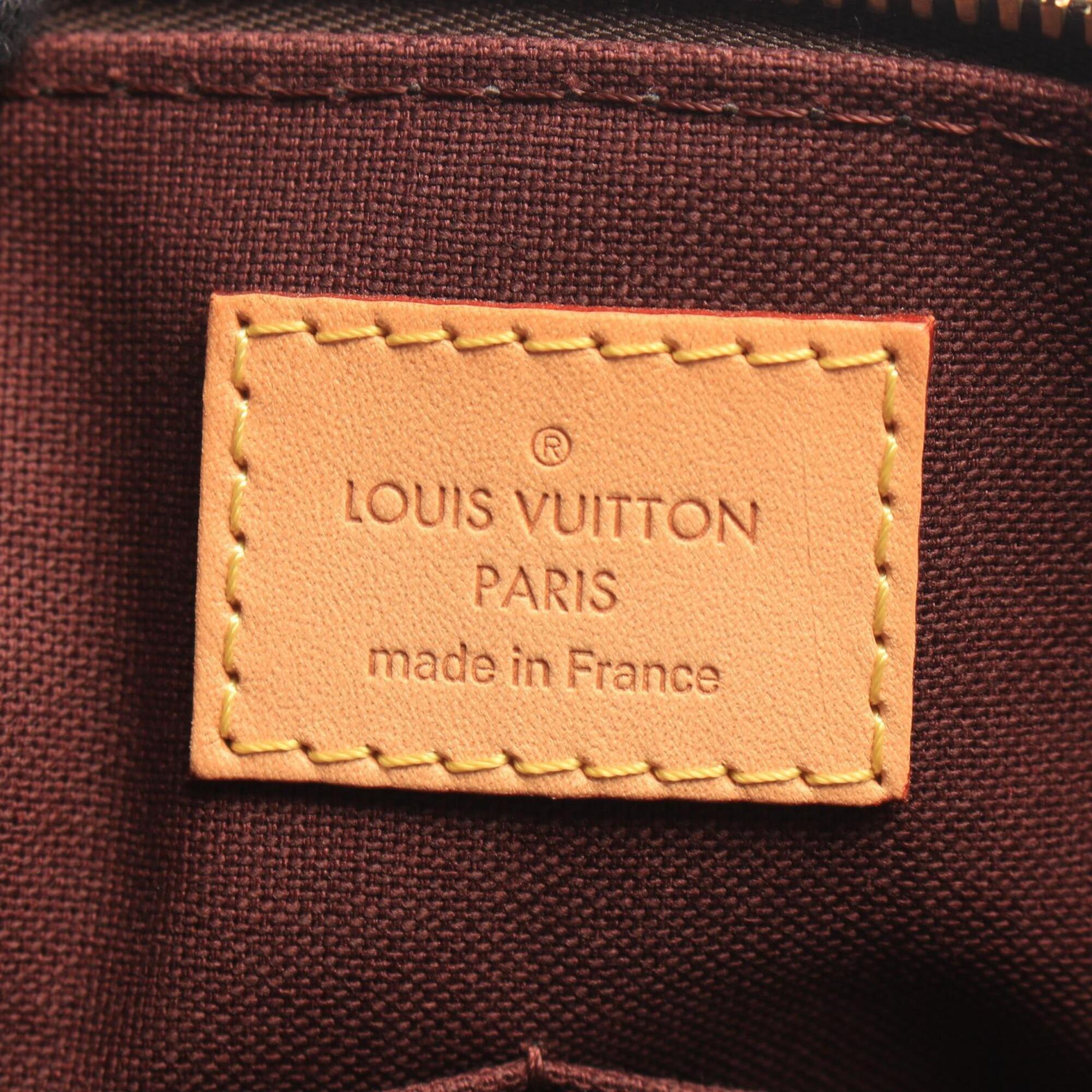Louis Vuitton Brown Monogram Pvc Handbag (Pre-Owned)