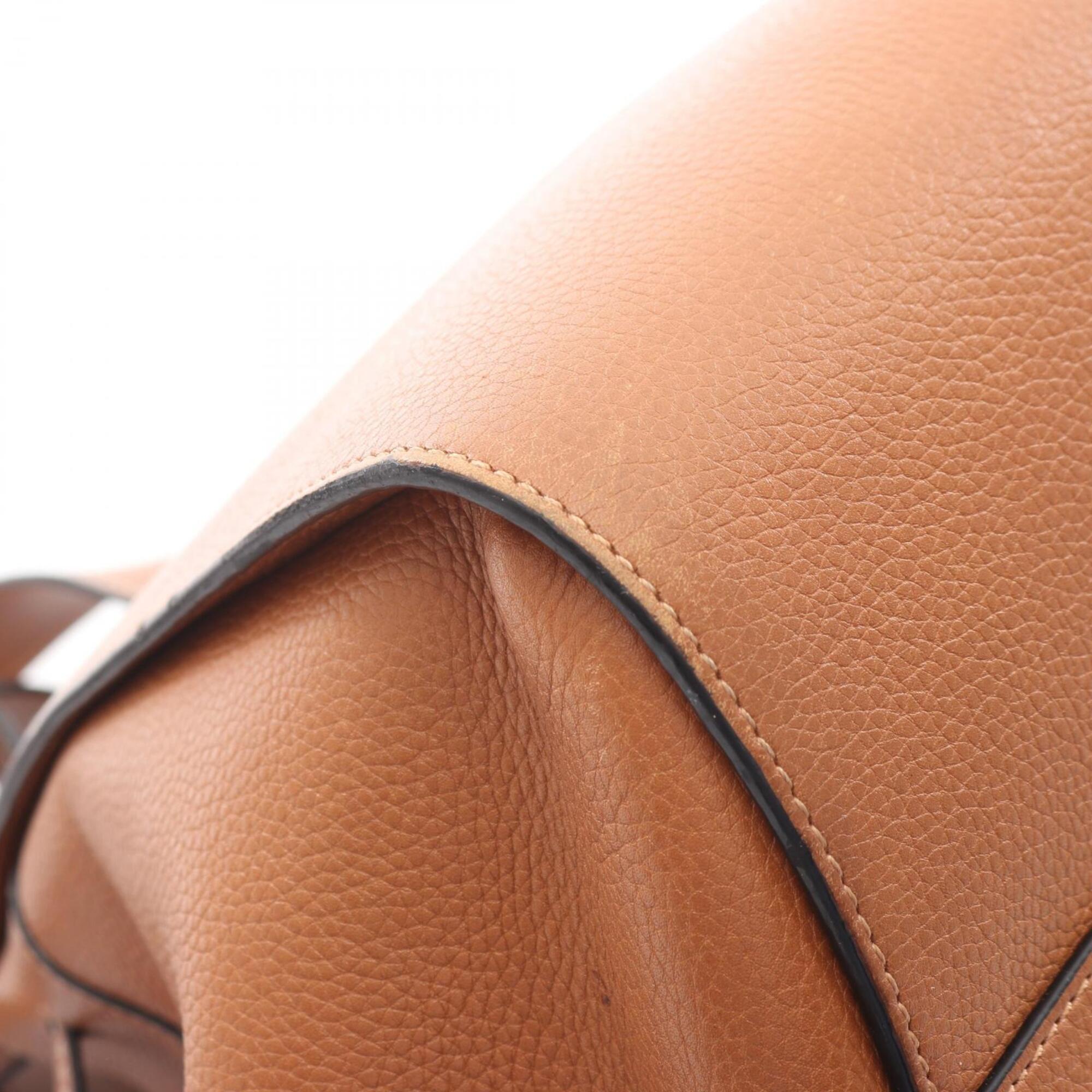Loewe Brown Leather Handbag (Pre-Owned)