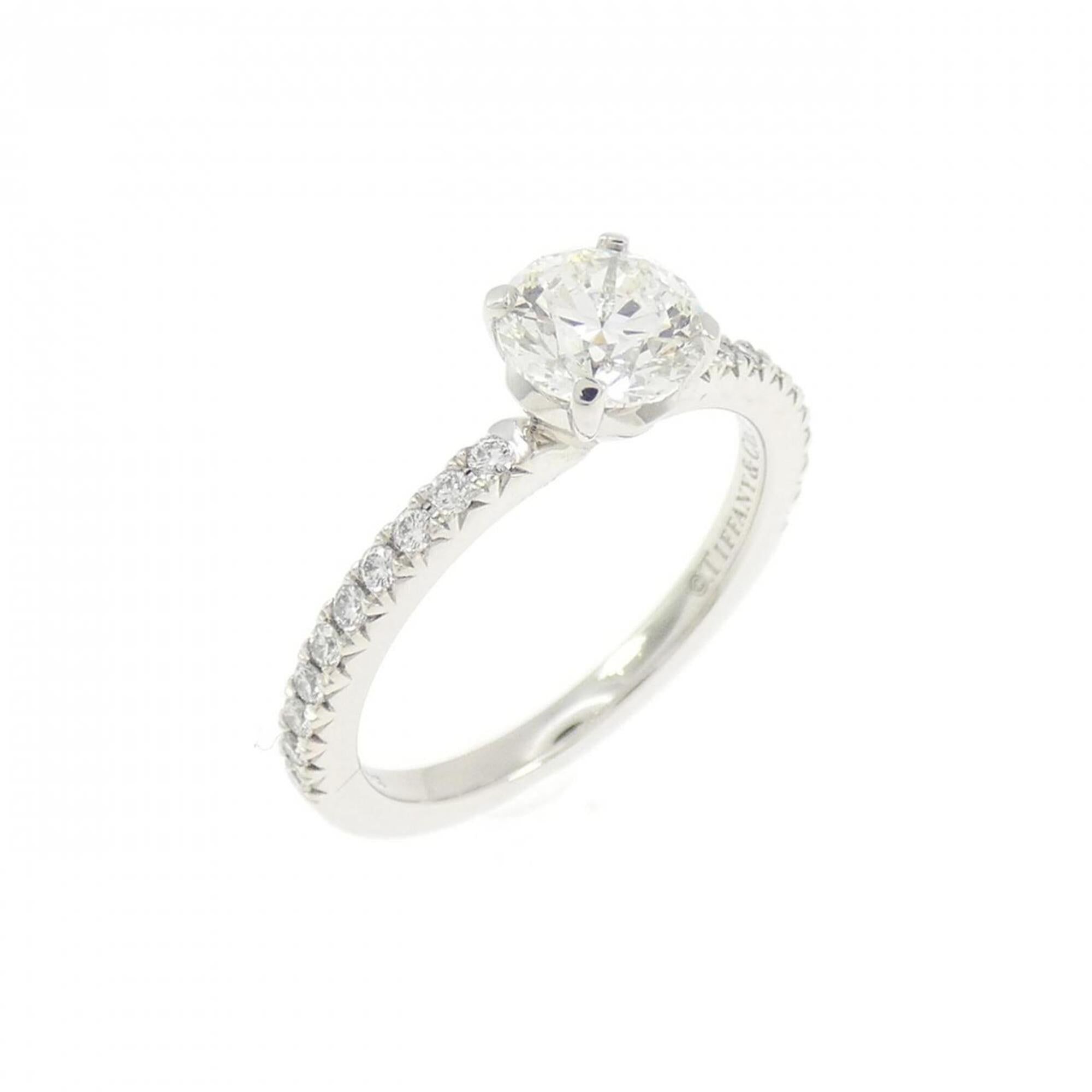 Tiffany Platinum 950 Band Ring (Pre-Owned)