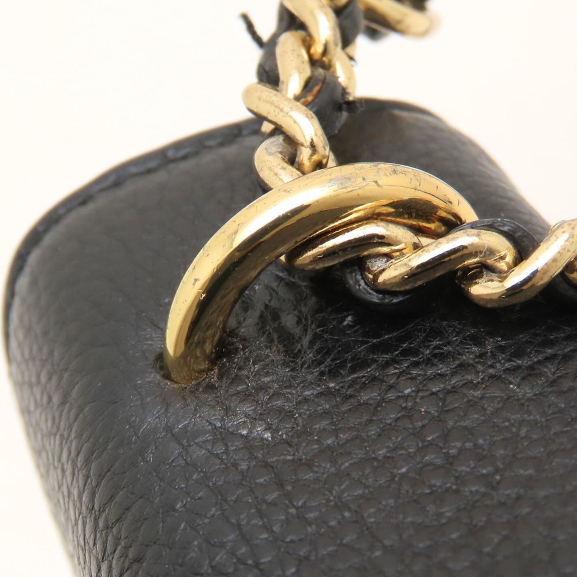 Tory Burch Black Leather Shoulder Bag (Pre-Owned)