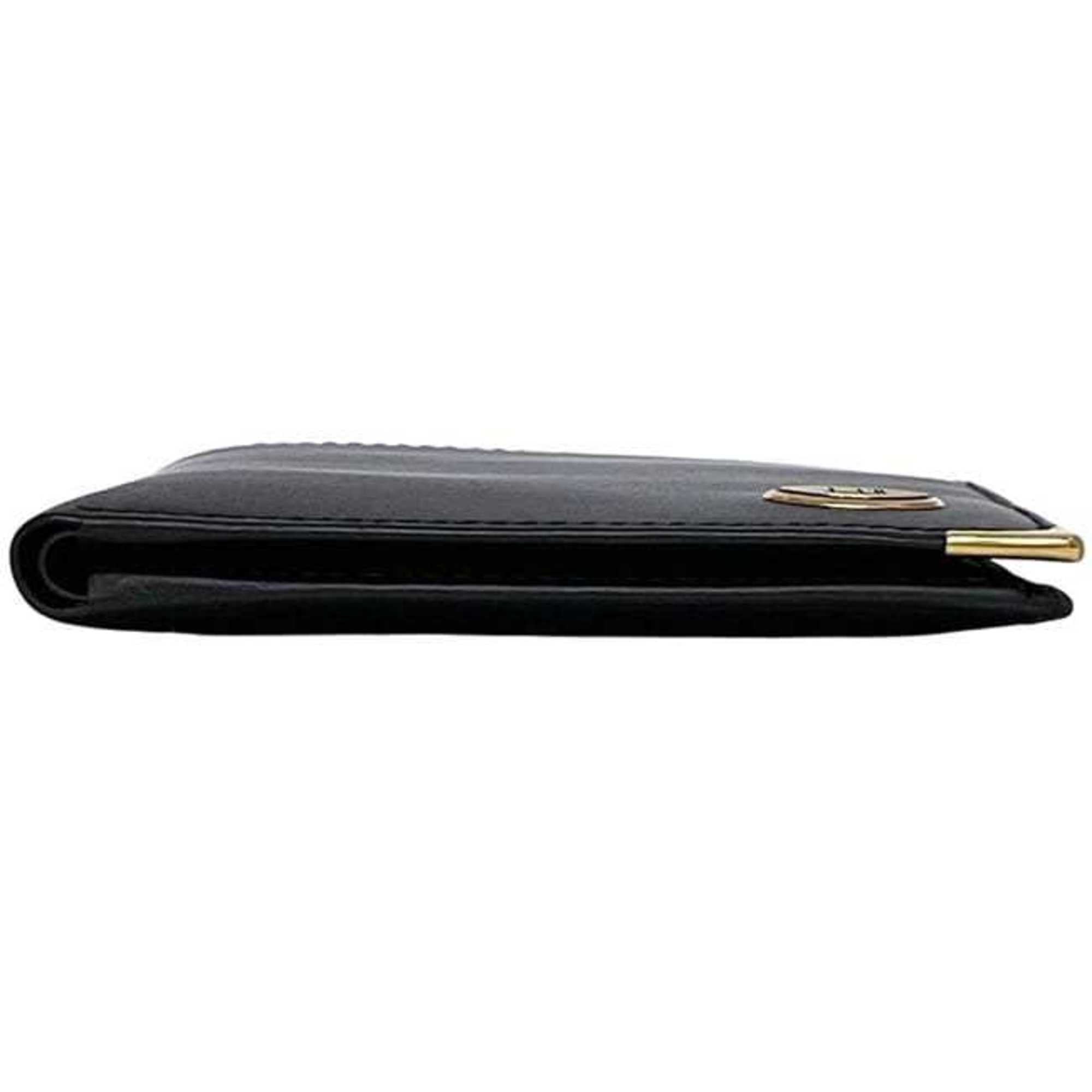 Dunhill Black Leather Wallet (Bi-Fold) (Pre-Owned)