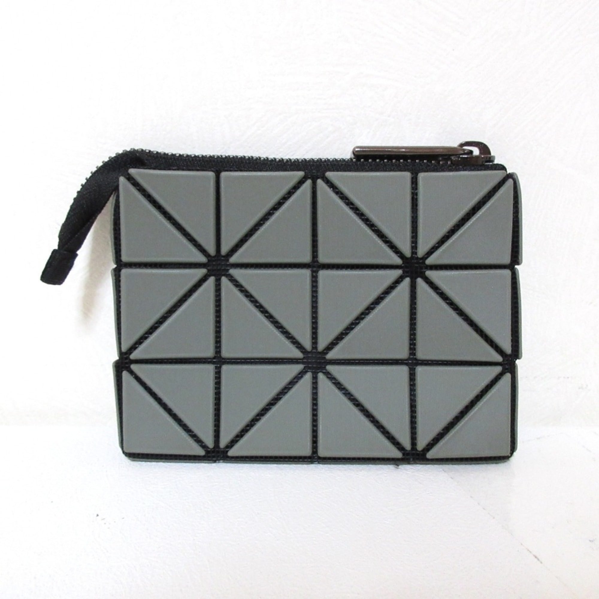 Issey Miyake Gray Coin Purse/Coin Case (Pre-Owned)
