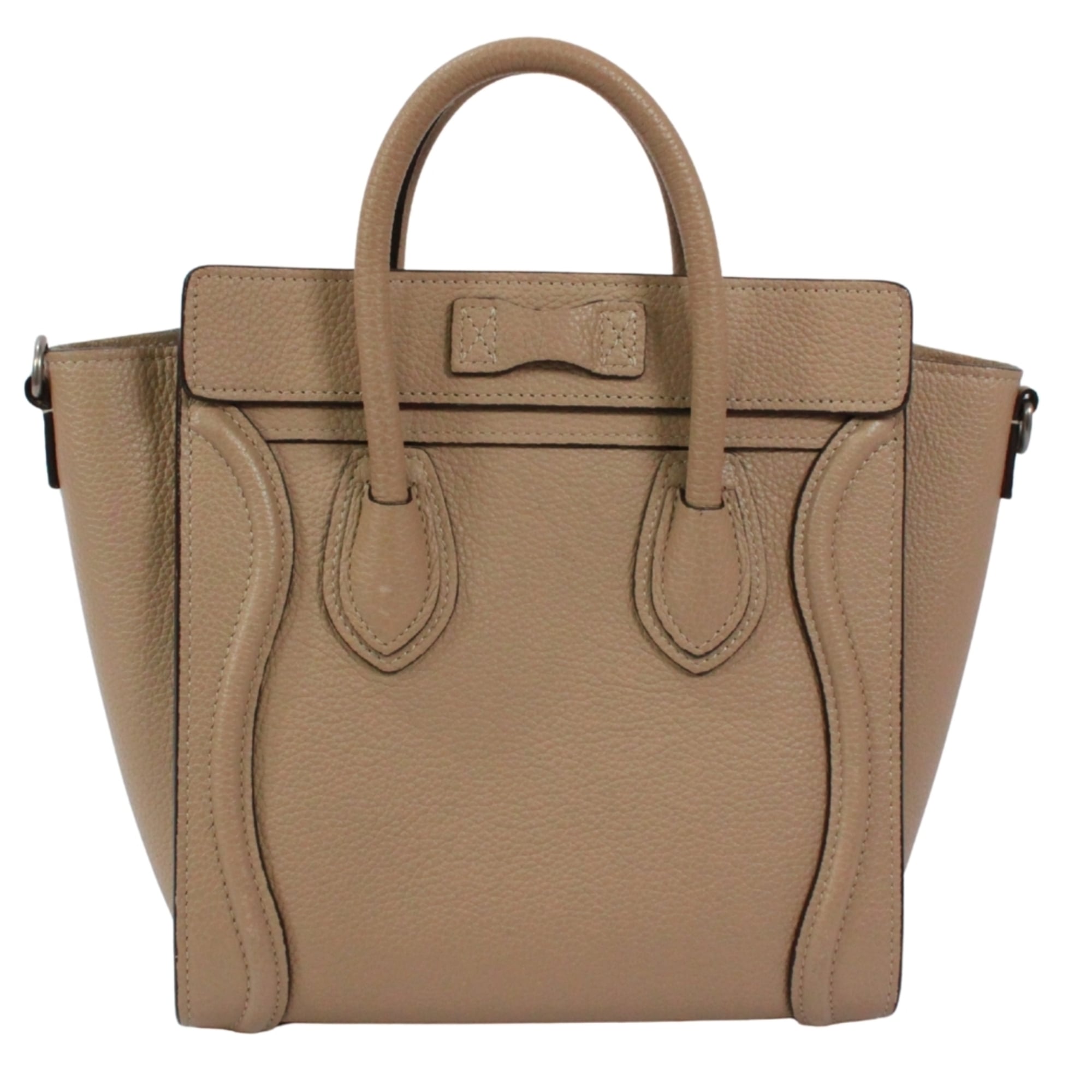 Celine Beige Leather Handbag (Pre-Owned)