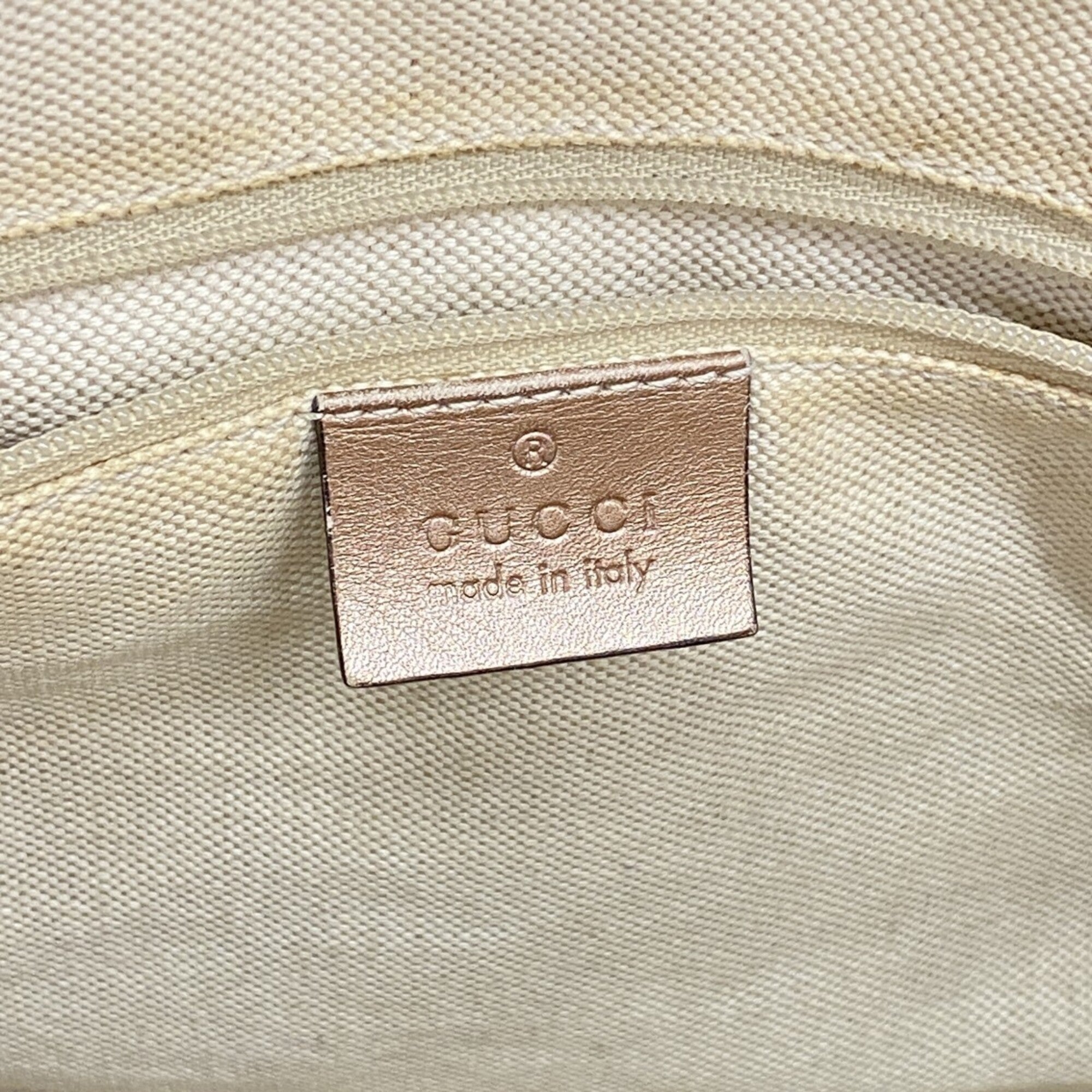 Gucci Pink Leather Tote Bag (Pre-Owned)