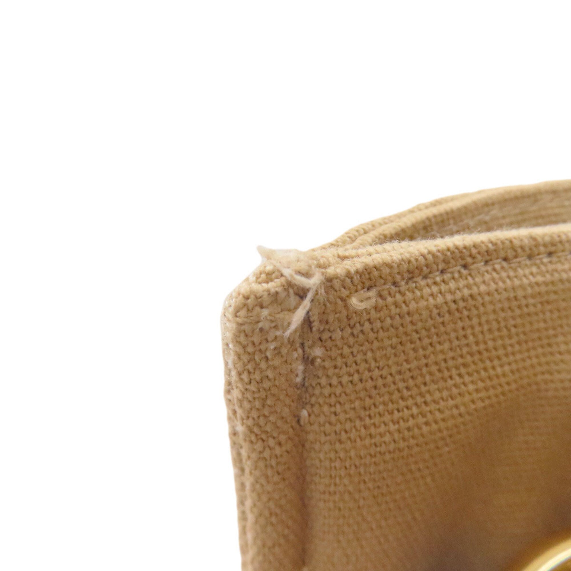 Chloé Brown Canvas Tote Bag (Pre-Owned)