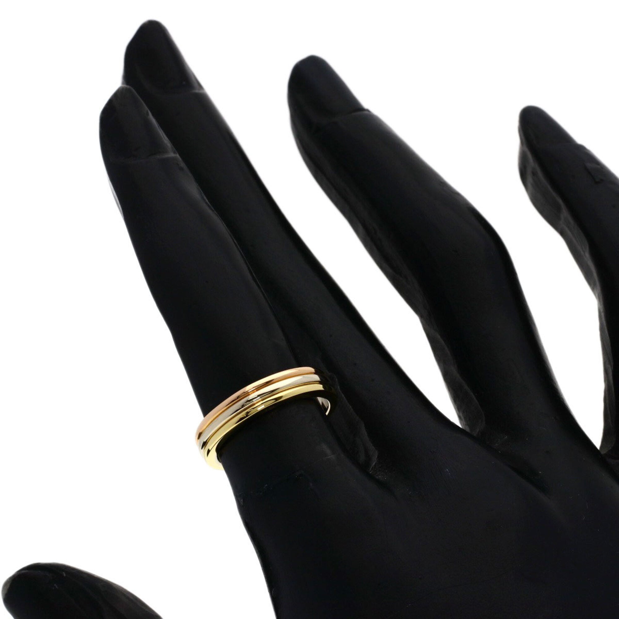 Cartier Yellow Gold (18K) Pink Gold (18K) White Gold (18K) Band Ring (Pre-Owned)