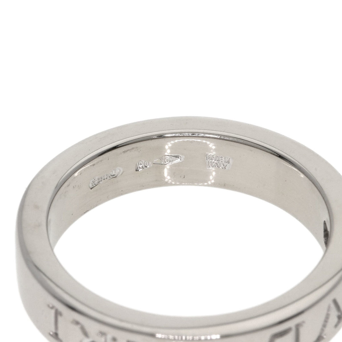 Bvlgari White Gold (18K) Band Ring (Pre-Owned)