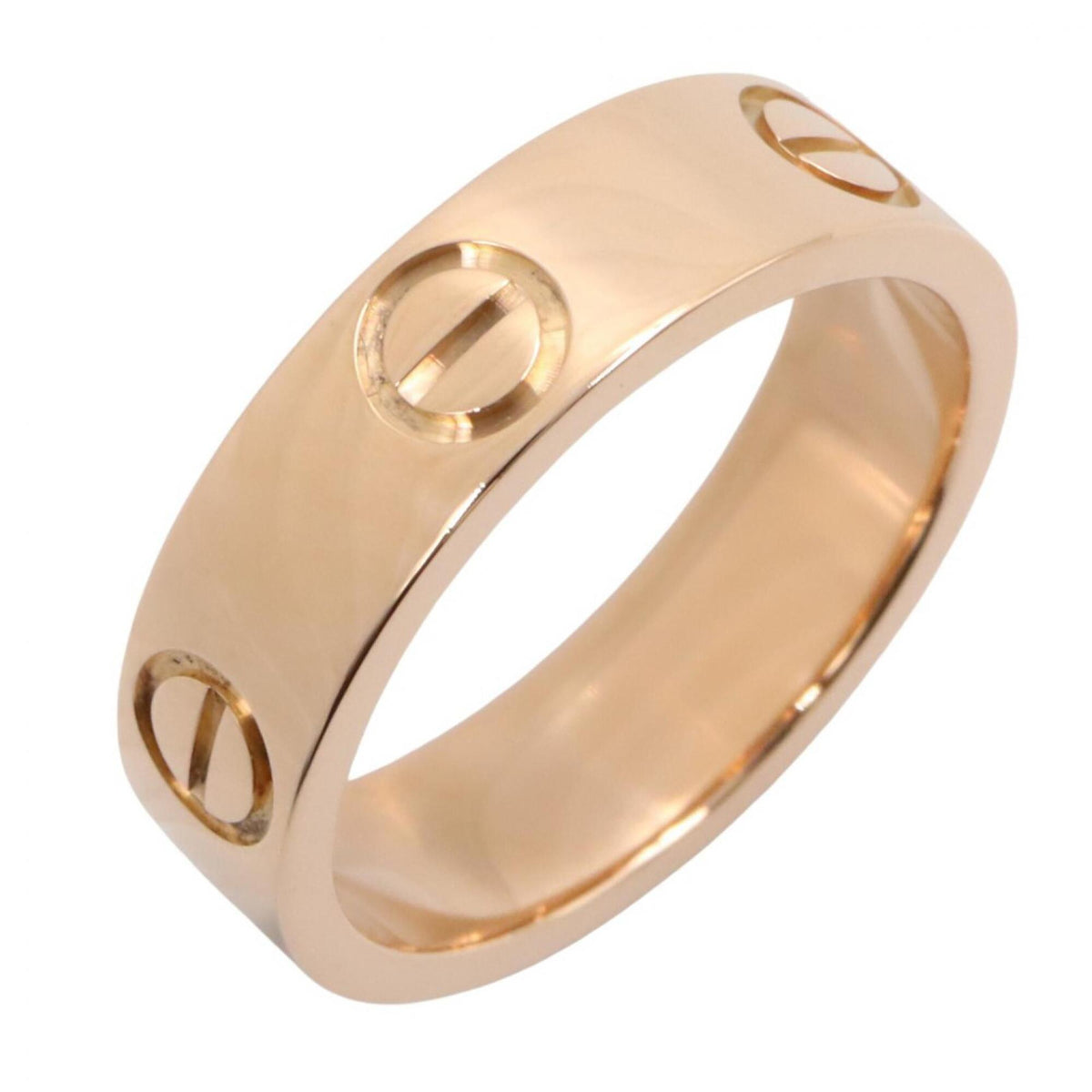 Cartier Love Pink Band Ring (Pre-Owned)