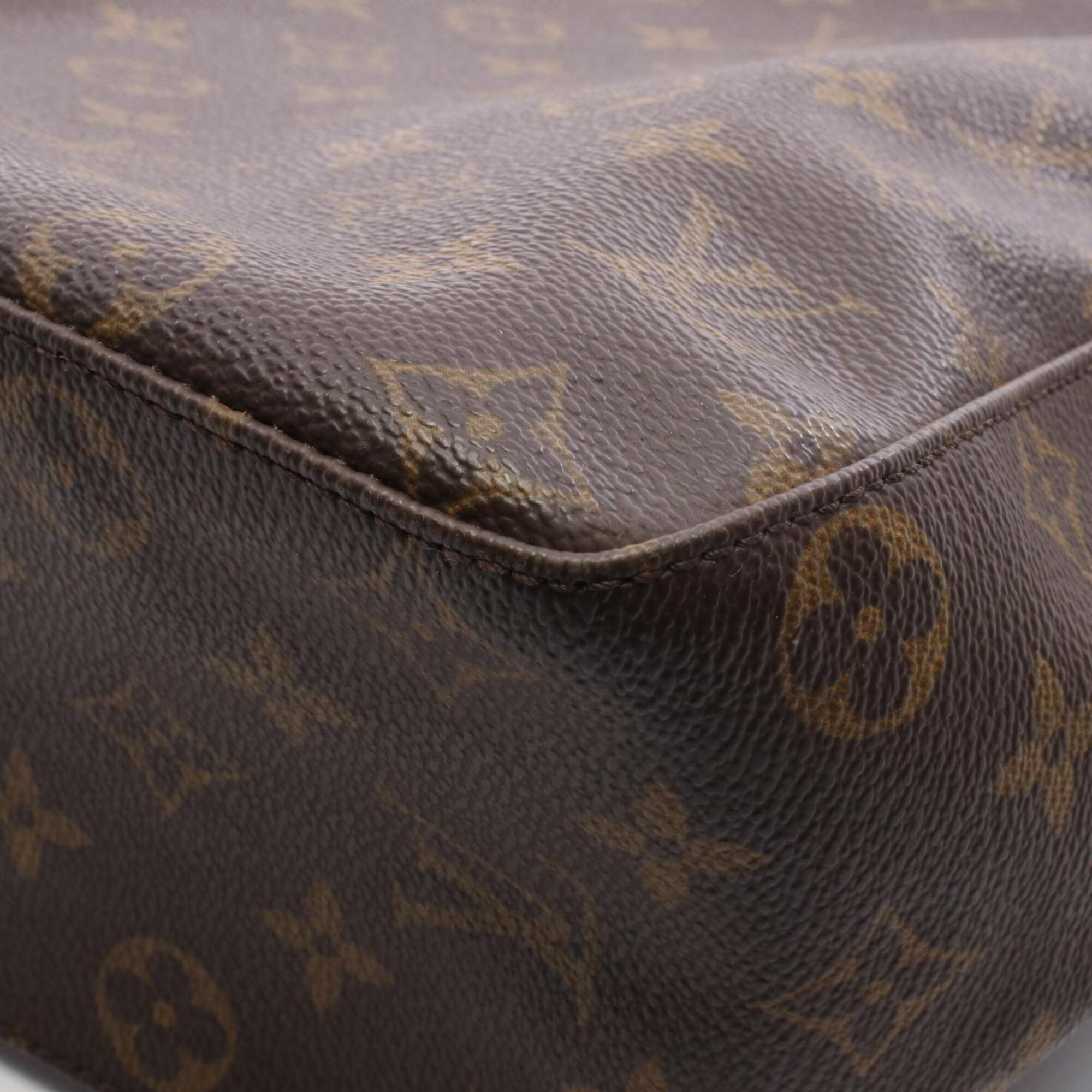 Louis Vuitton Brown Pvc Leather Handbag Shoulder Bag (Pre-Owned)