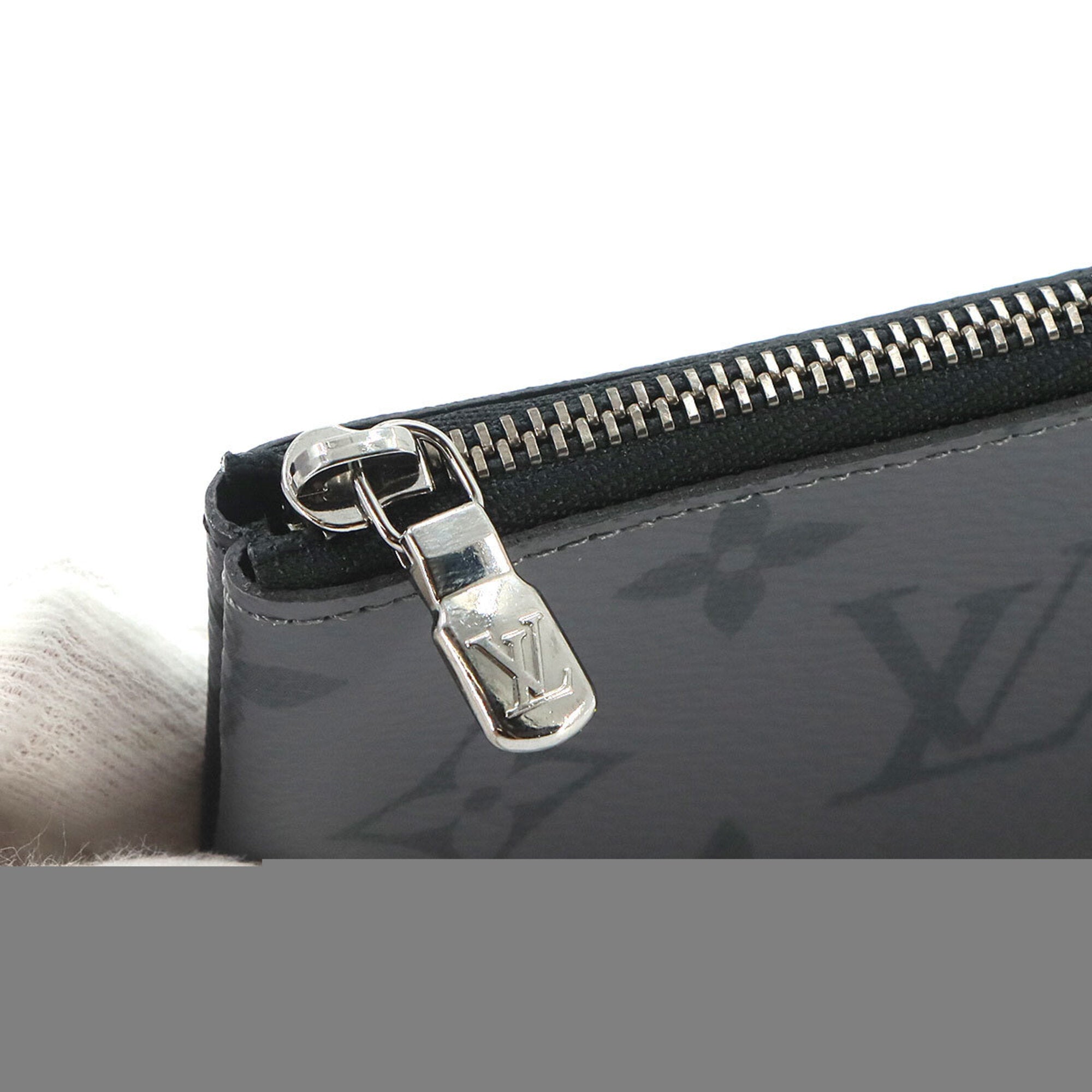 Louis Vuitton Monogram Eclipse Monogram Eclipse Coin Purse/Coin Case (Pre-Owned)