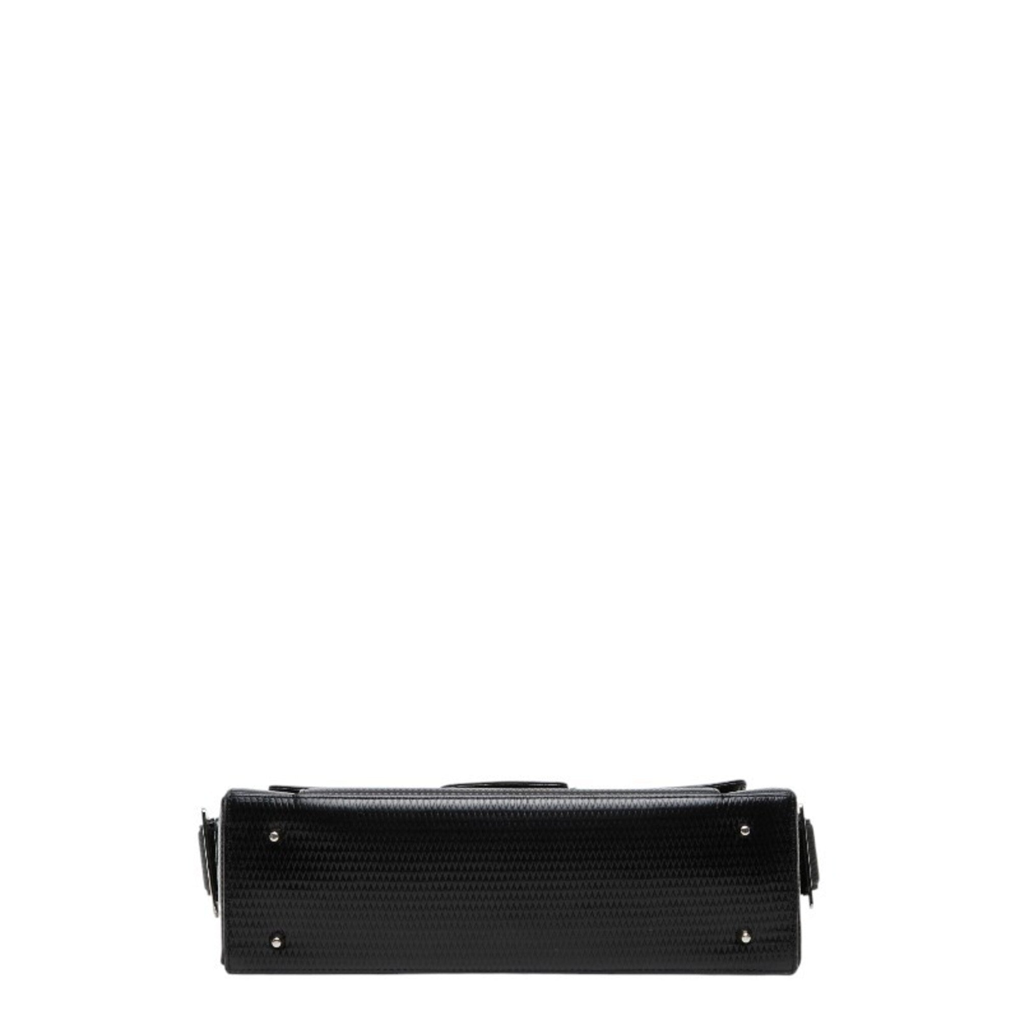 Saint Laurent Black Leather Shoulder Bag (Pre-Owned)