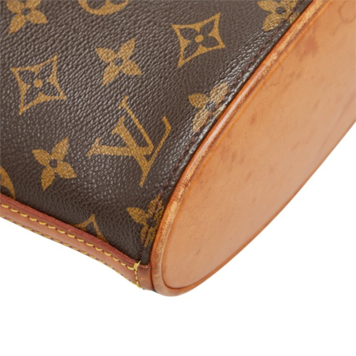 Louis Vuitton Brown Pvc Leather Shoulder Bag (Pre-Owned)