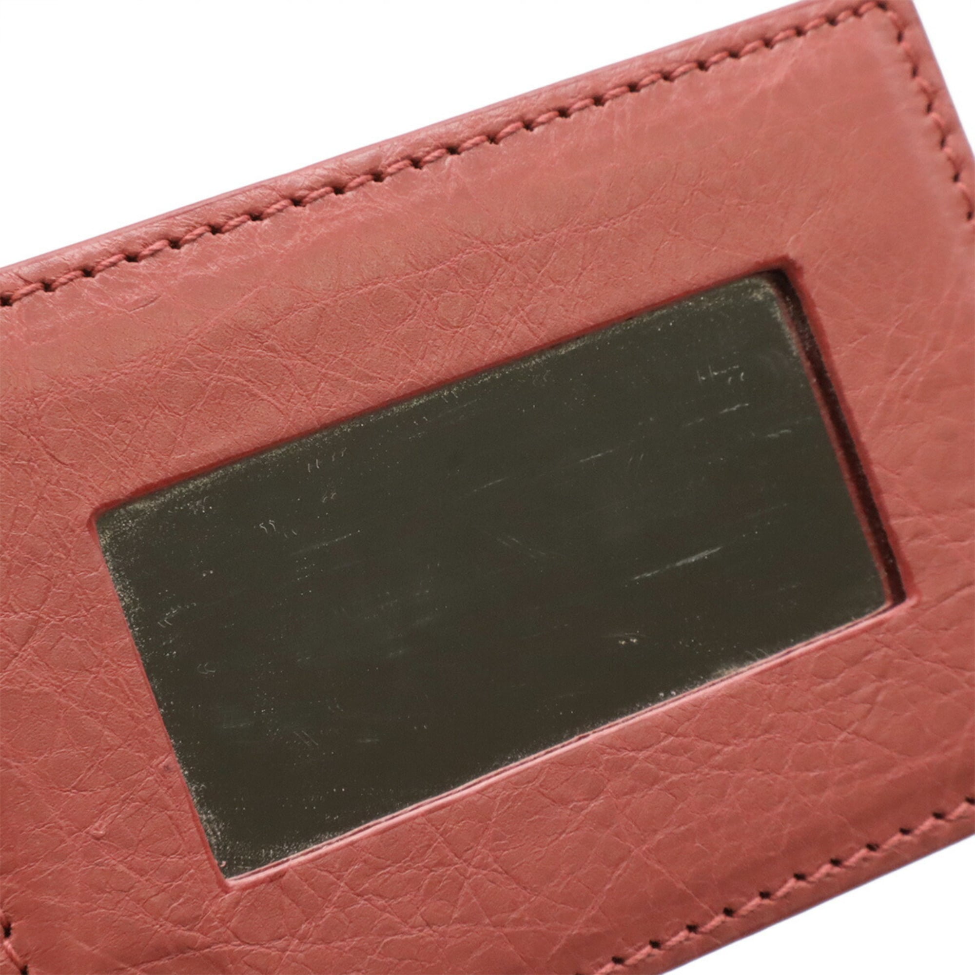 Balenciaga Pink Leather Handbag Shoulder Bag (Pre-Owned)