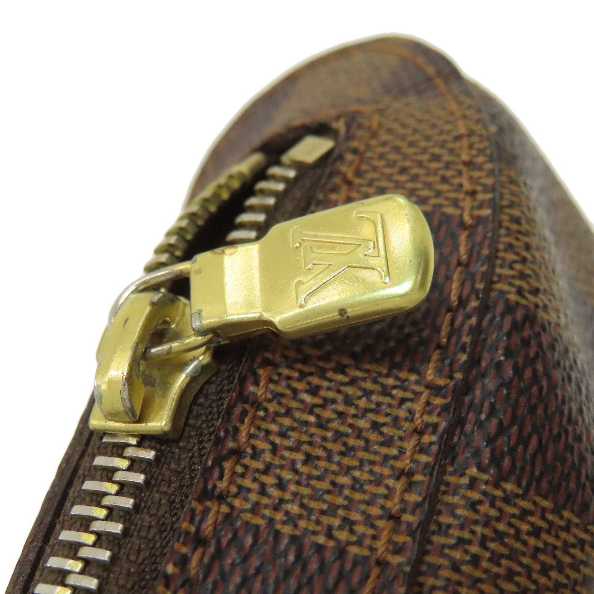 Louis Vuitton Damier Canvas Ebene Damier Canvas Sling Bag (Pre-Owned)